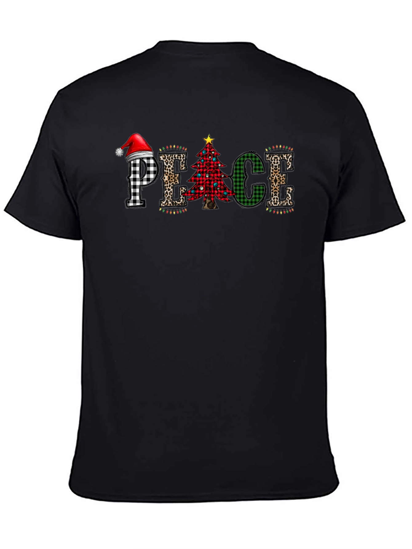Festive Christmas PEACE T-Shirt