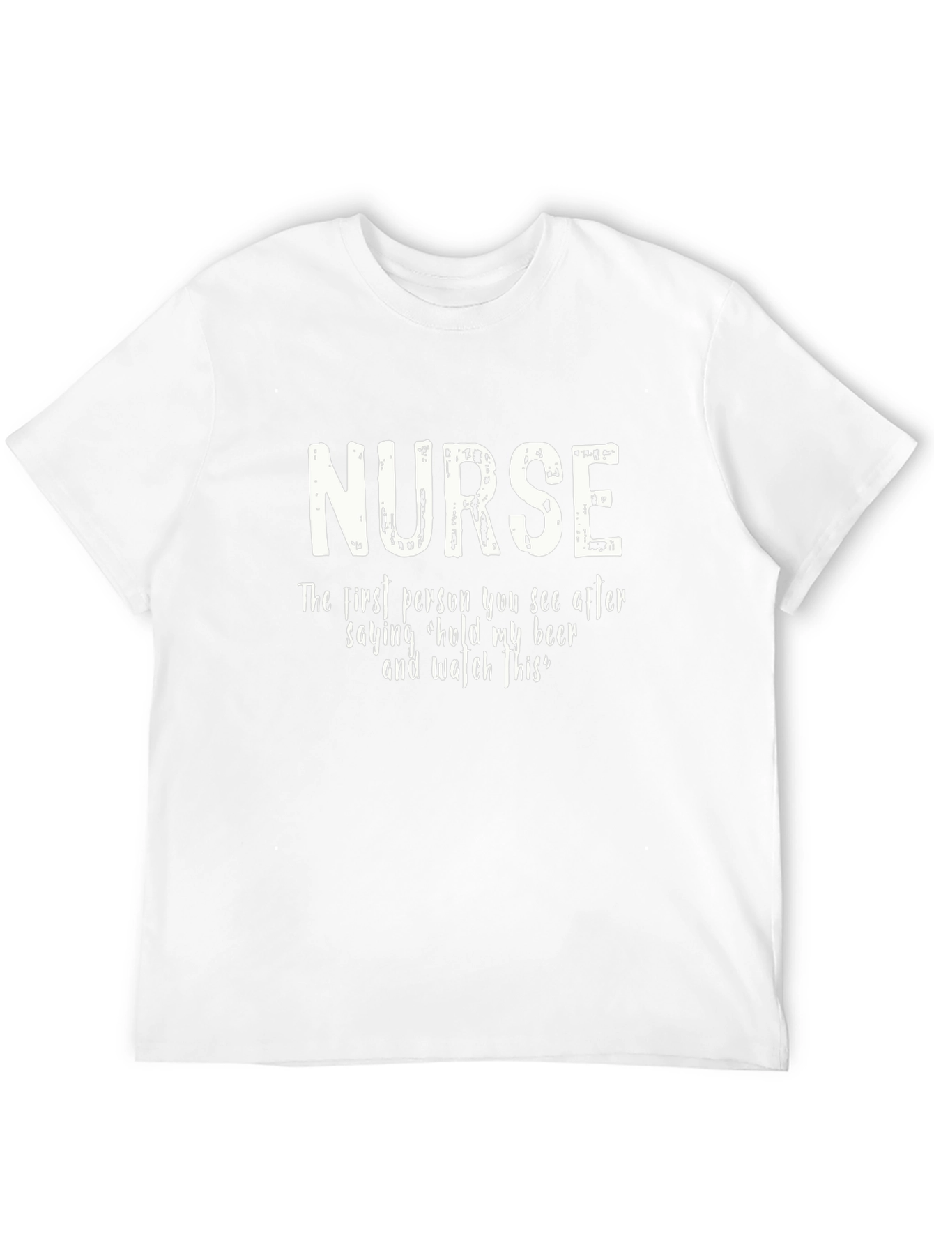 Nurse T-Shirt - Hold My Beer Funny Tee