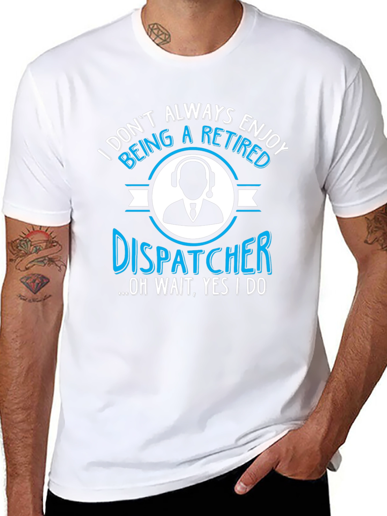 Retired Dispatcher T-Shirt - Enjoy Retirement!