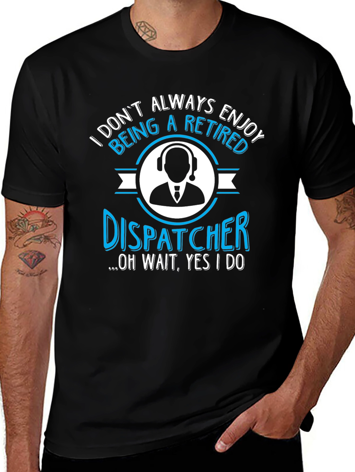 Retired Dispatcher T-Shirt - Enjoy Retirement!