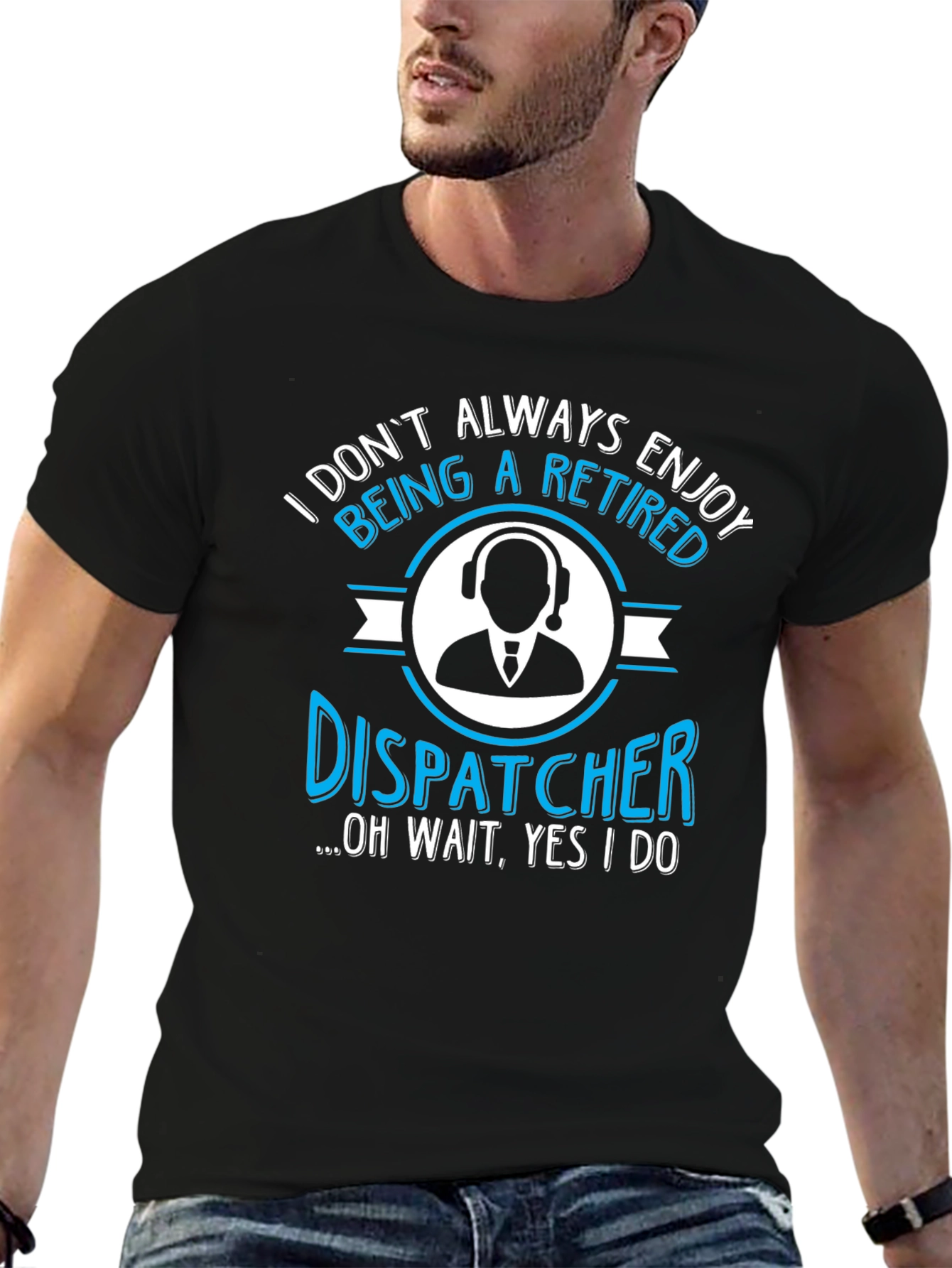 Retired Dispatcher T-Shirt - Enjoy Retirement!