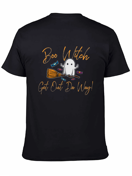 Boo Witch Halloween T-Shirt