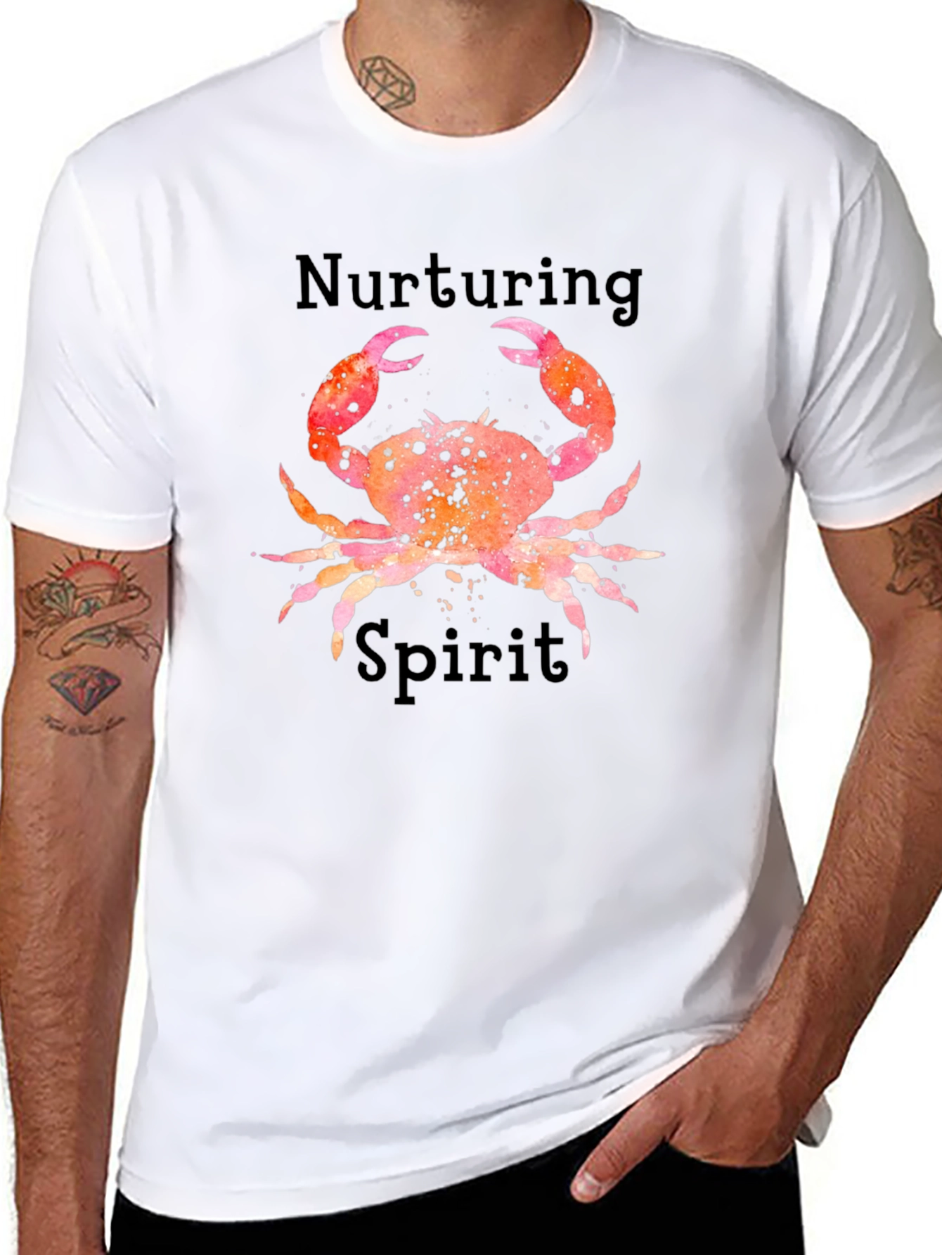 Nurturing Spirit Crab Graphic Tee