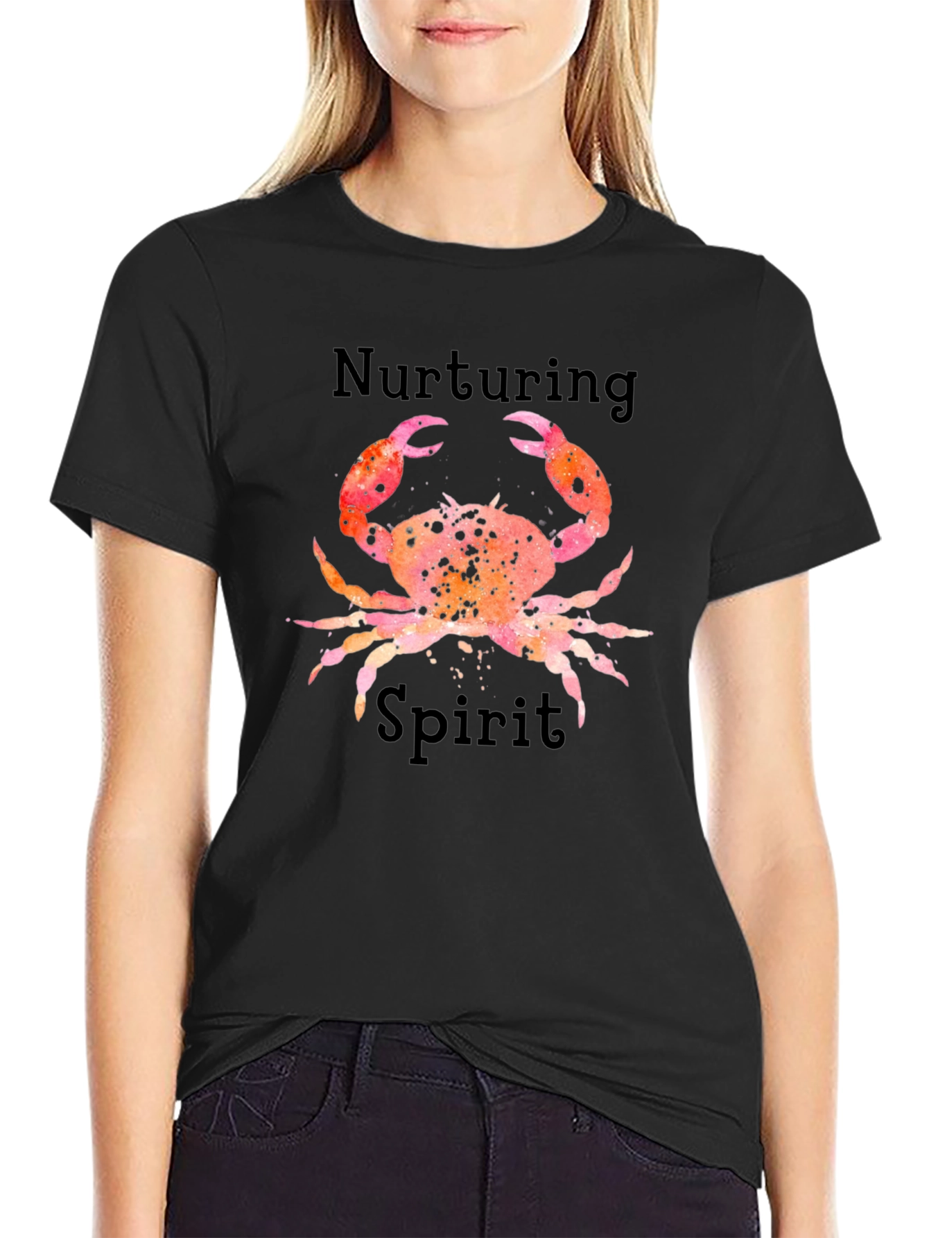 Nurturing Spirit Crab Graphic Tee