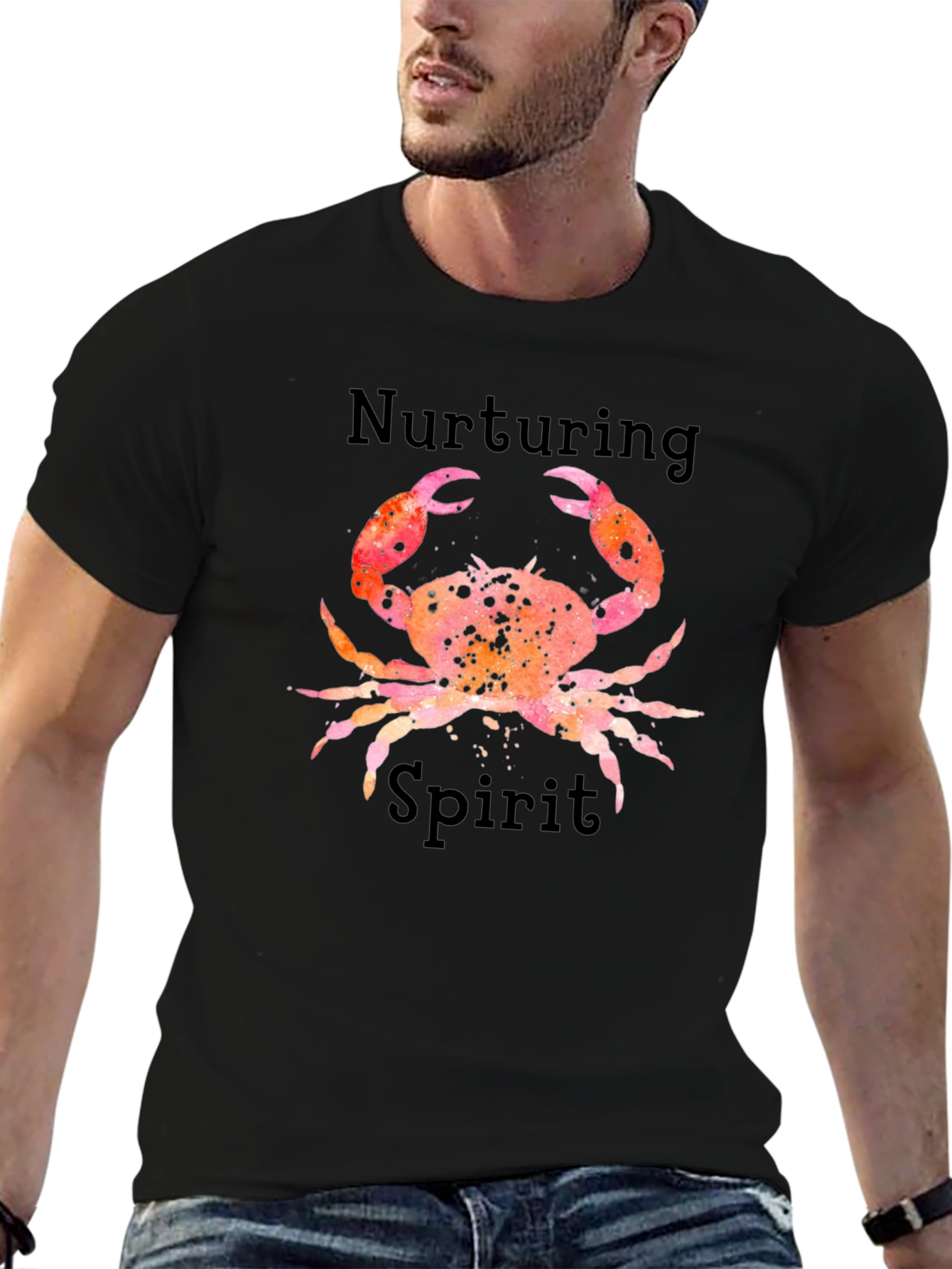 Nurturing Spirit Crab Graphic Tee