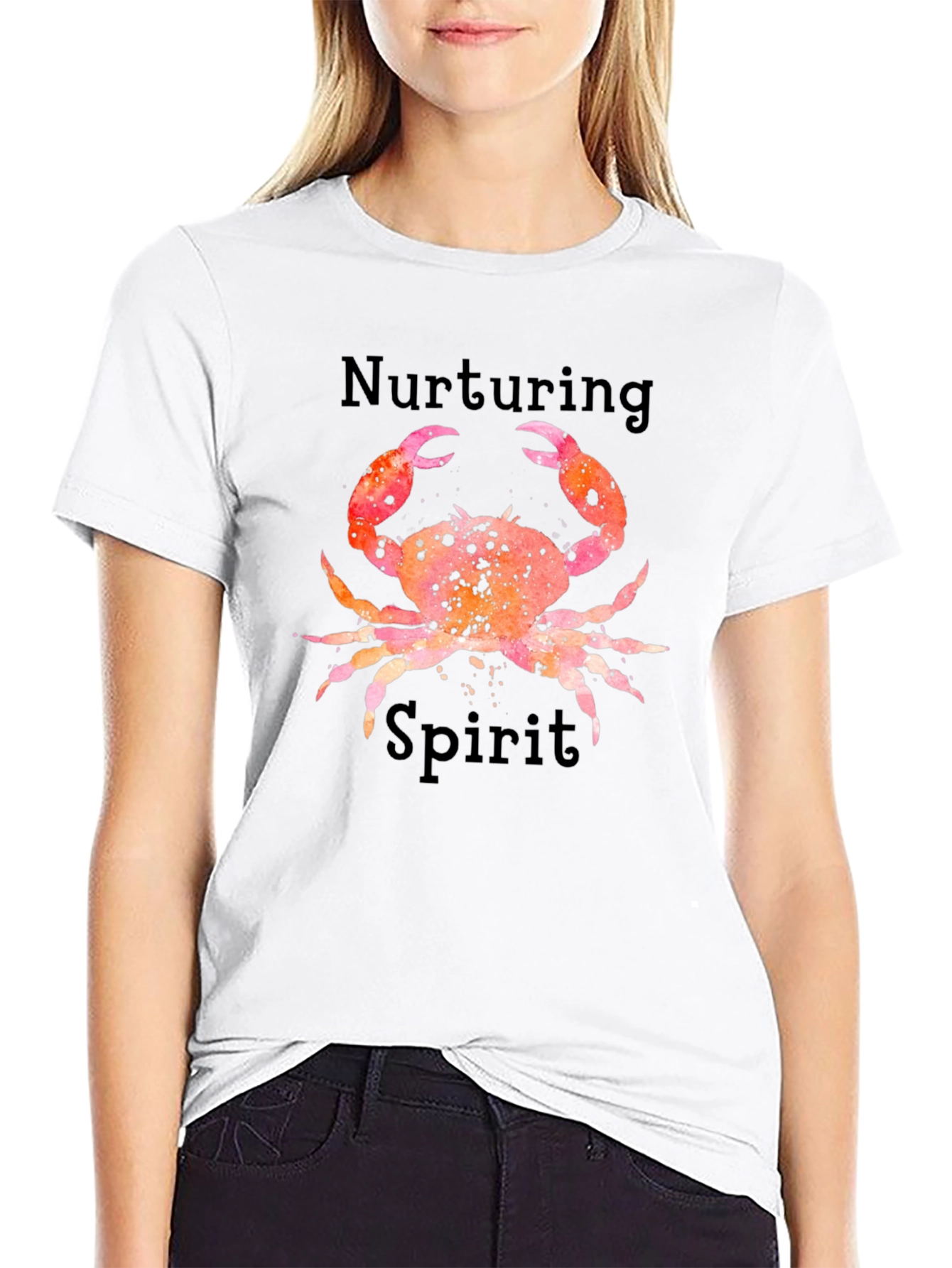 Nurturing Spirit Crab Graphic Tee