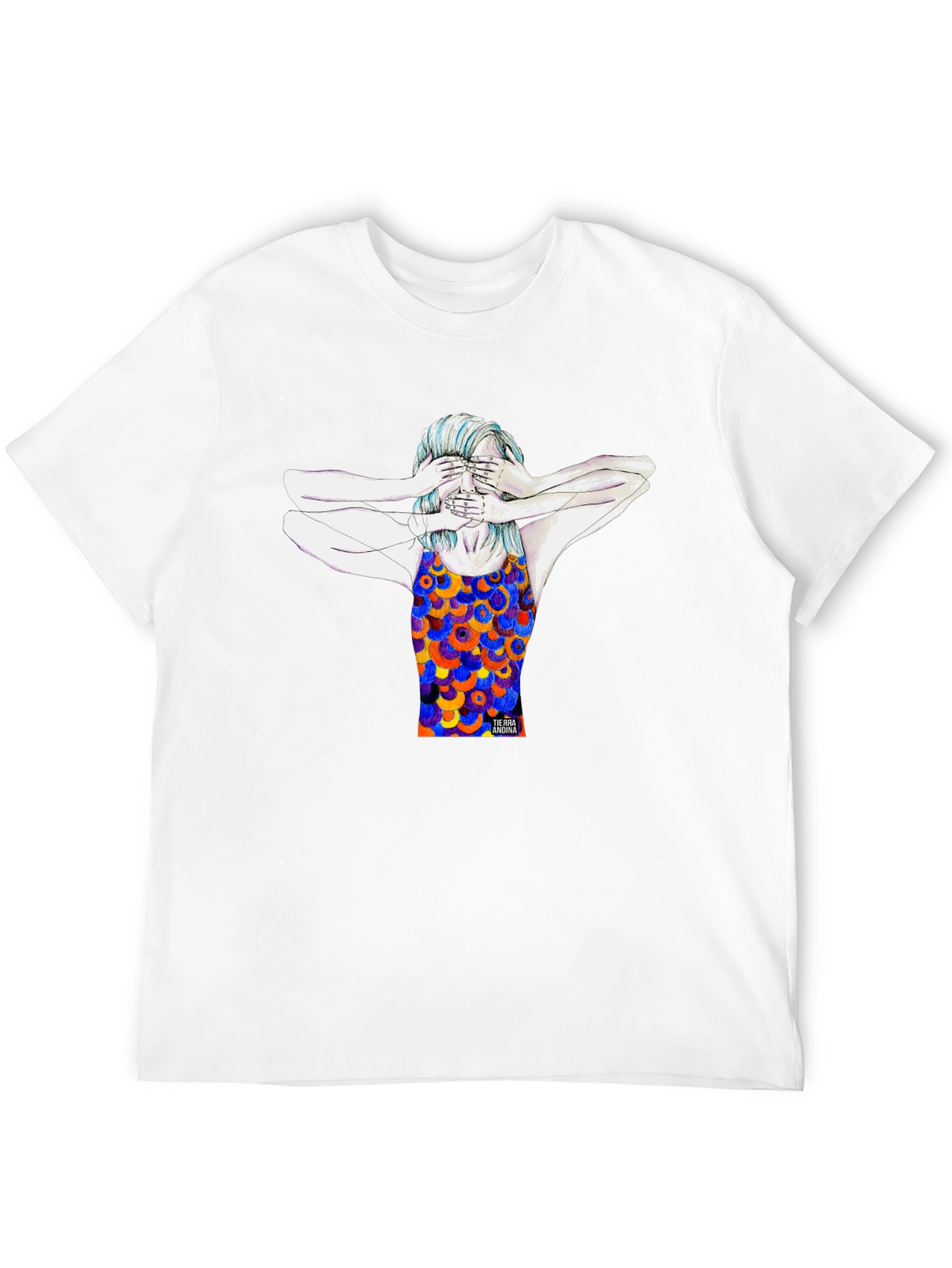 Artistic Graphic Tee - See No Evil