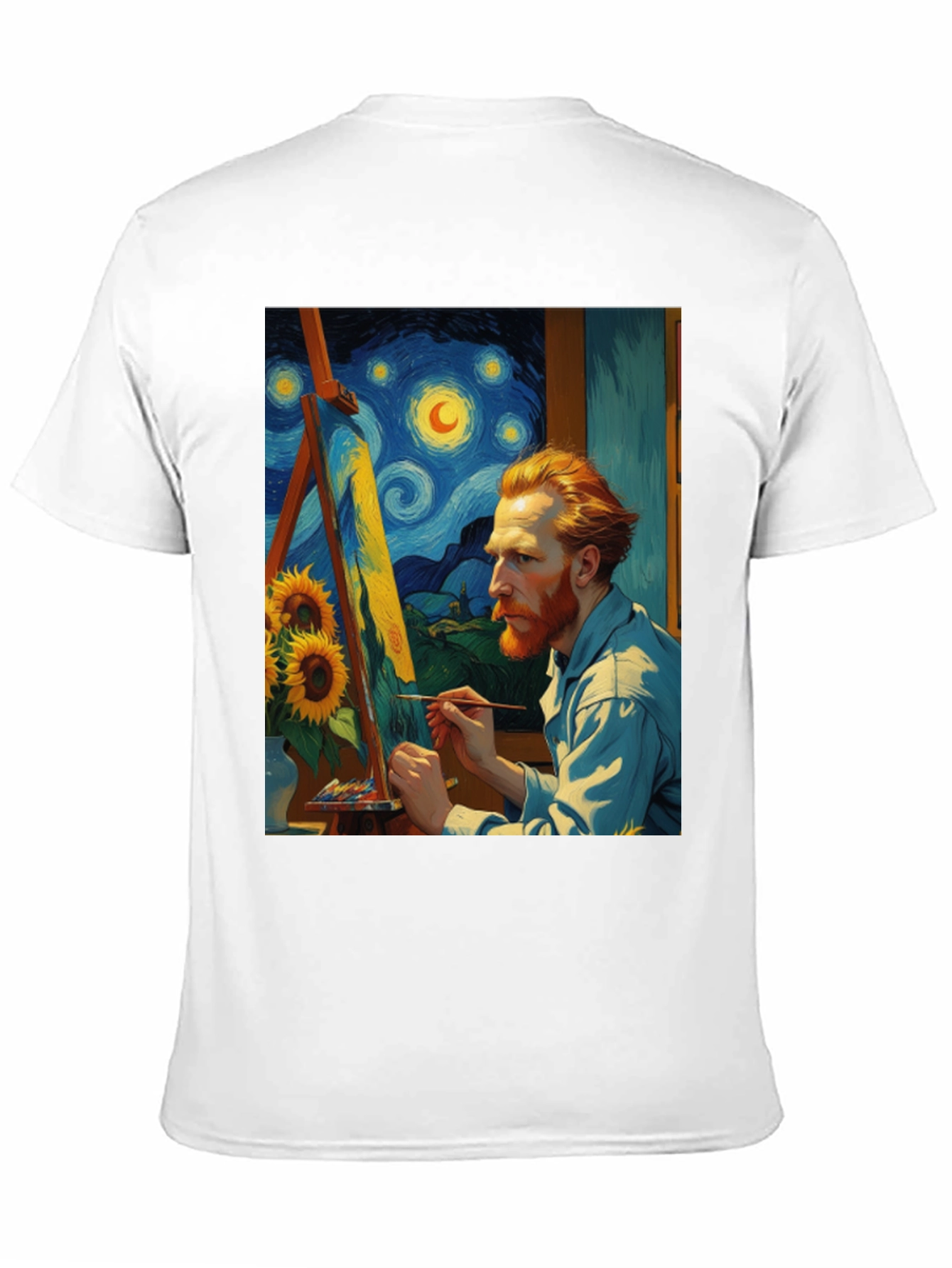 Van Gogh Painting T-Shirt - Artistic Style