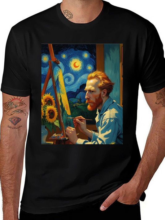 Van Gogh Painting T-Shirt - Artistic Style