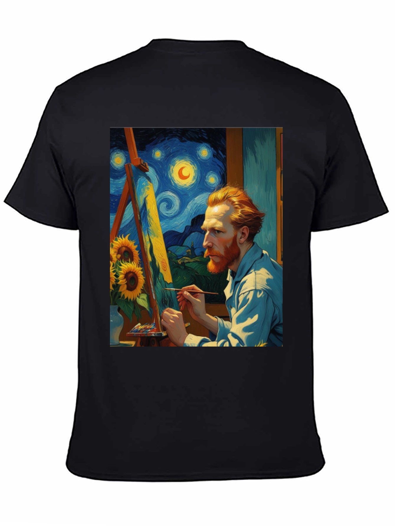 Van Gogh Painting T-Shirt - Artistic Style