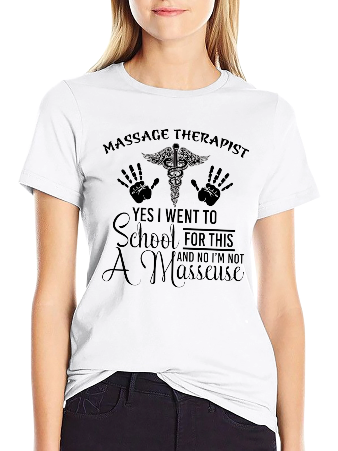 Massage Therapist T-Shirt - School for This!