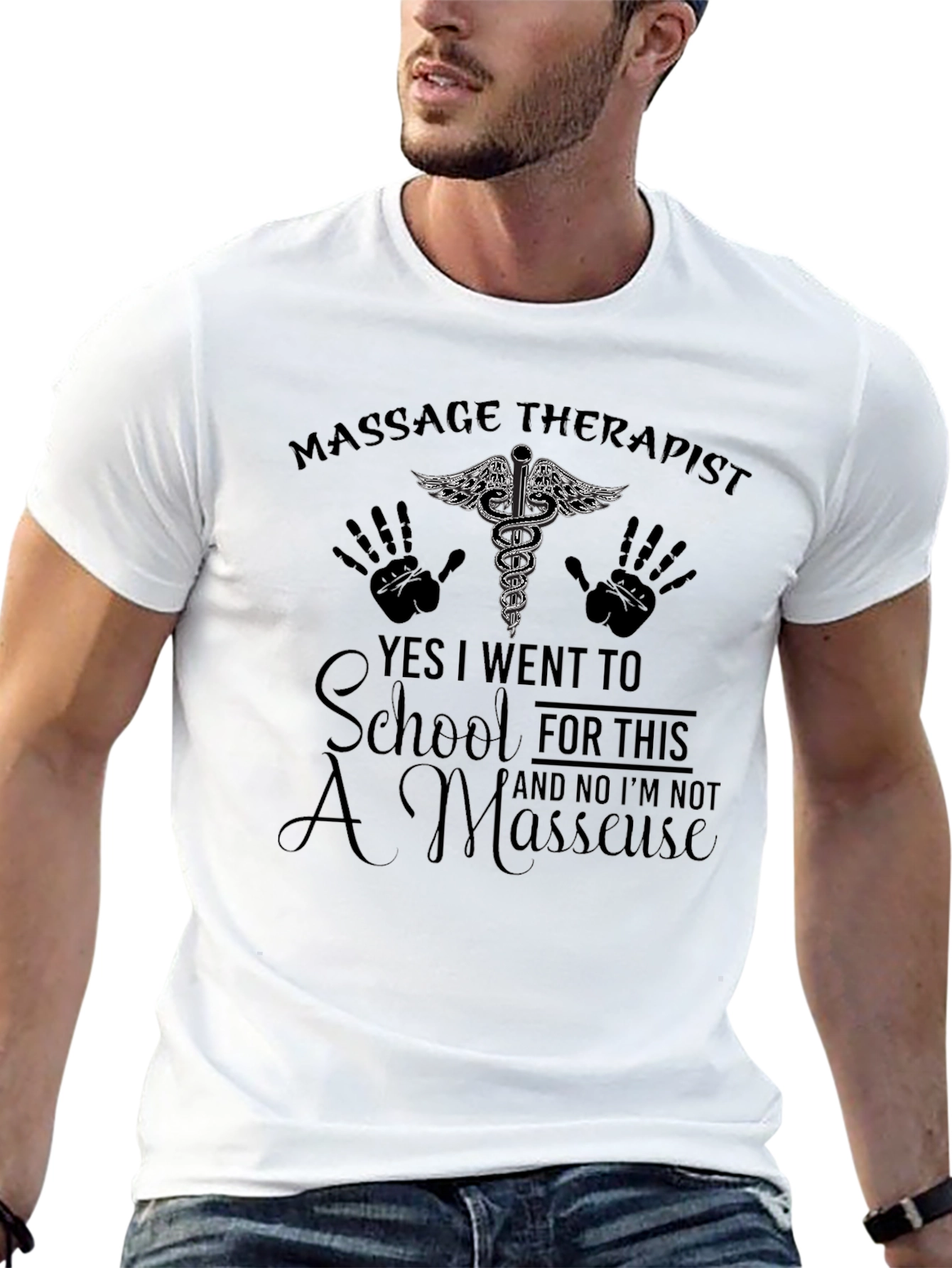 Massage Therapist T-Shirt - School for This!