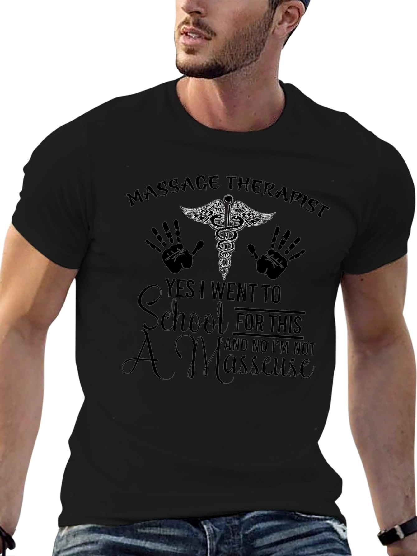 Massage Therapist T-Shirt - School for This!