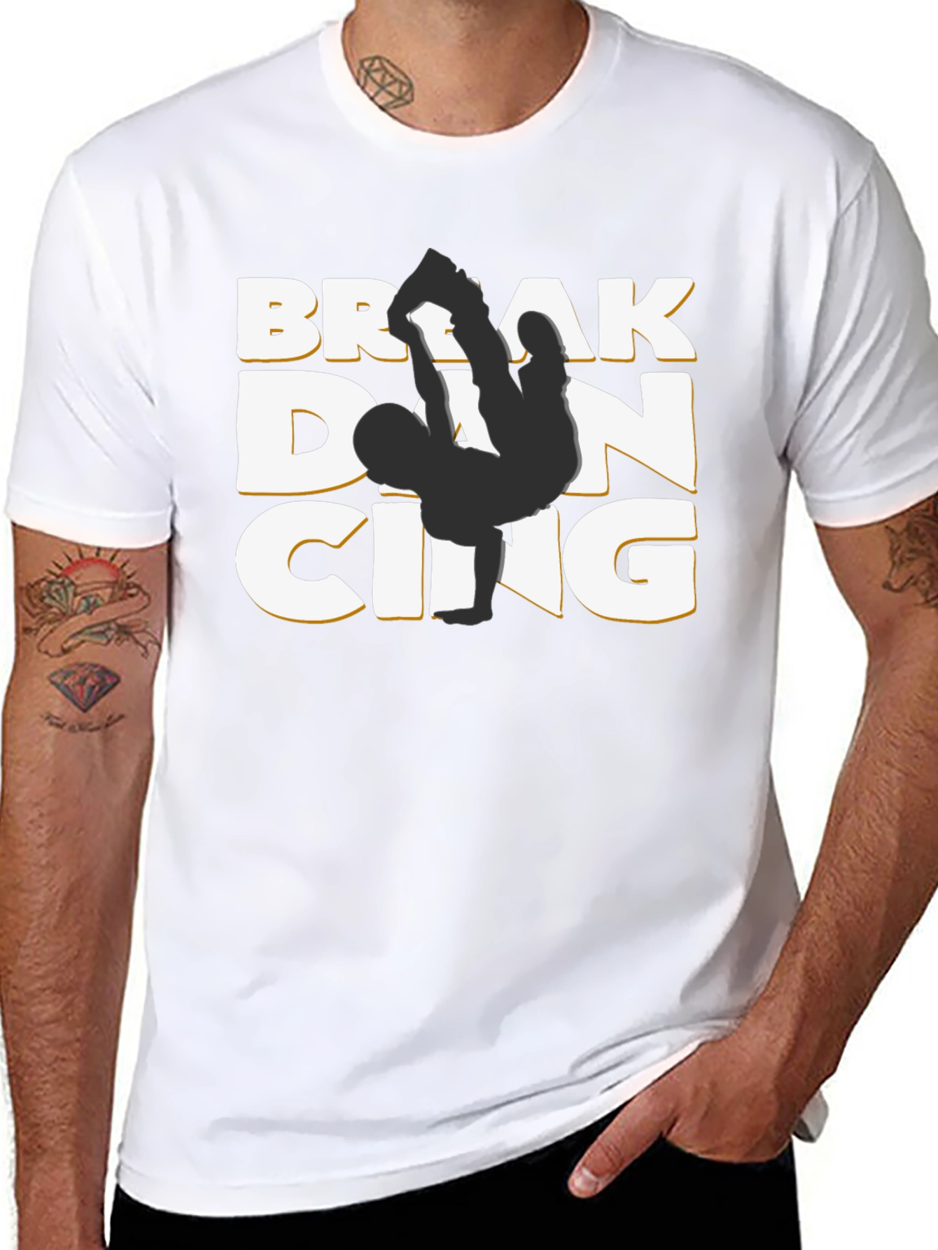 Break Dancing Graphic T-Shirt - Street Style Tee