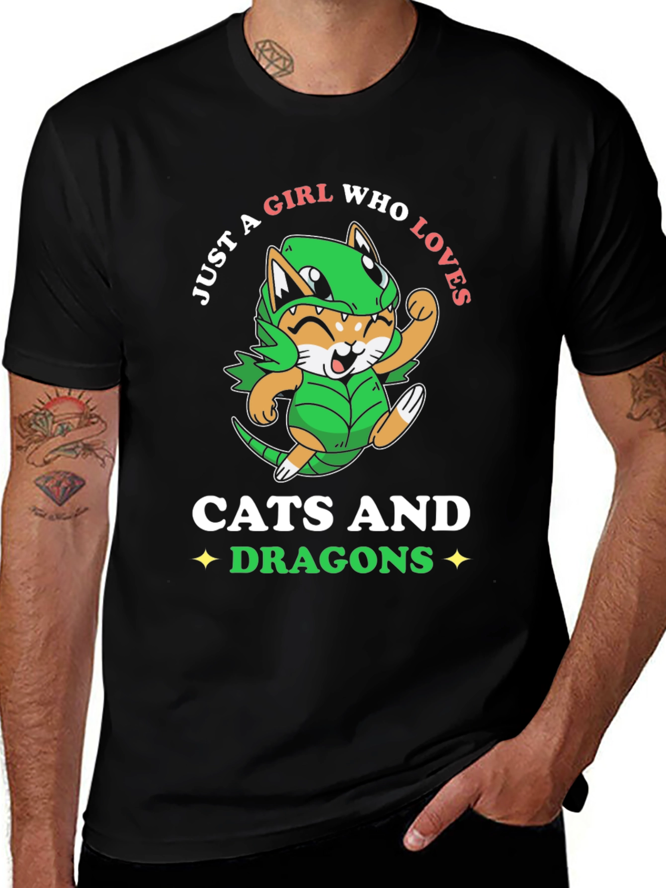 Cats and Dragons T-Shirt