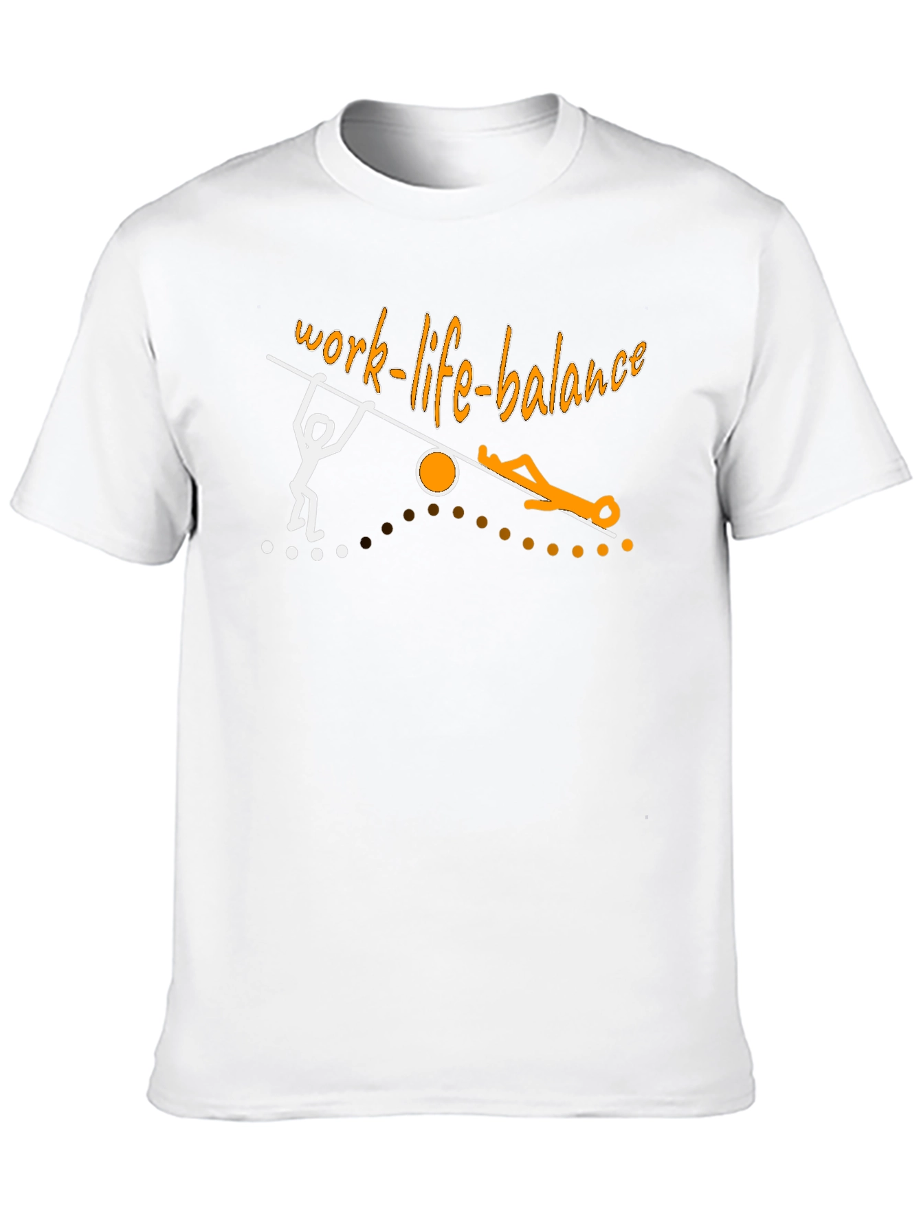 Work Life Balance Graphic T-Shirt