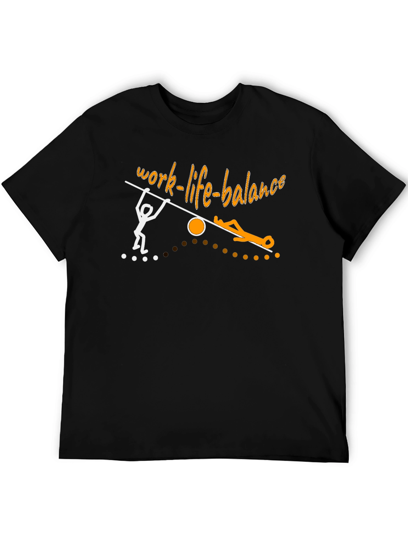 Work Life Balance Graphic T-Shirt