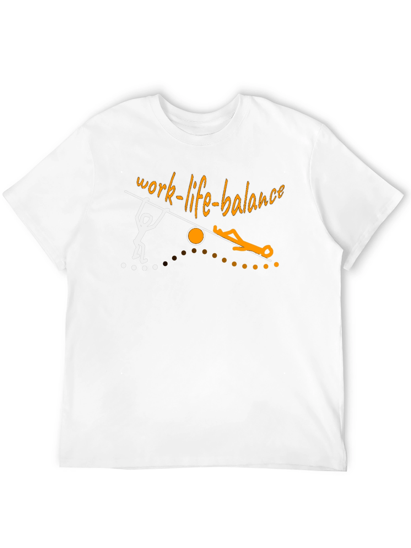 Work Life Balance Graphic T-Shirt