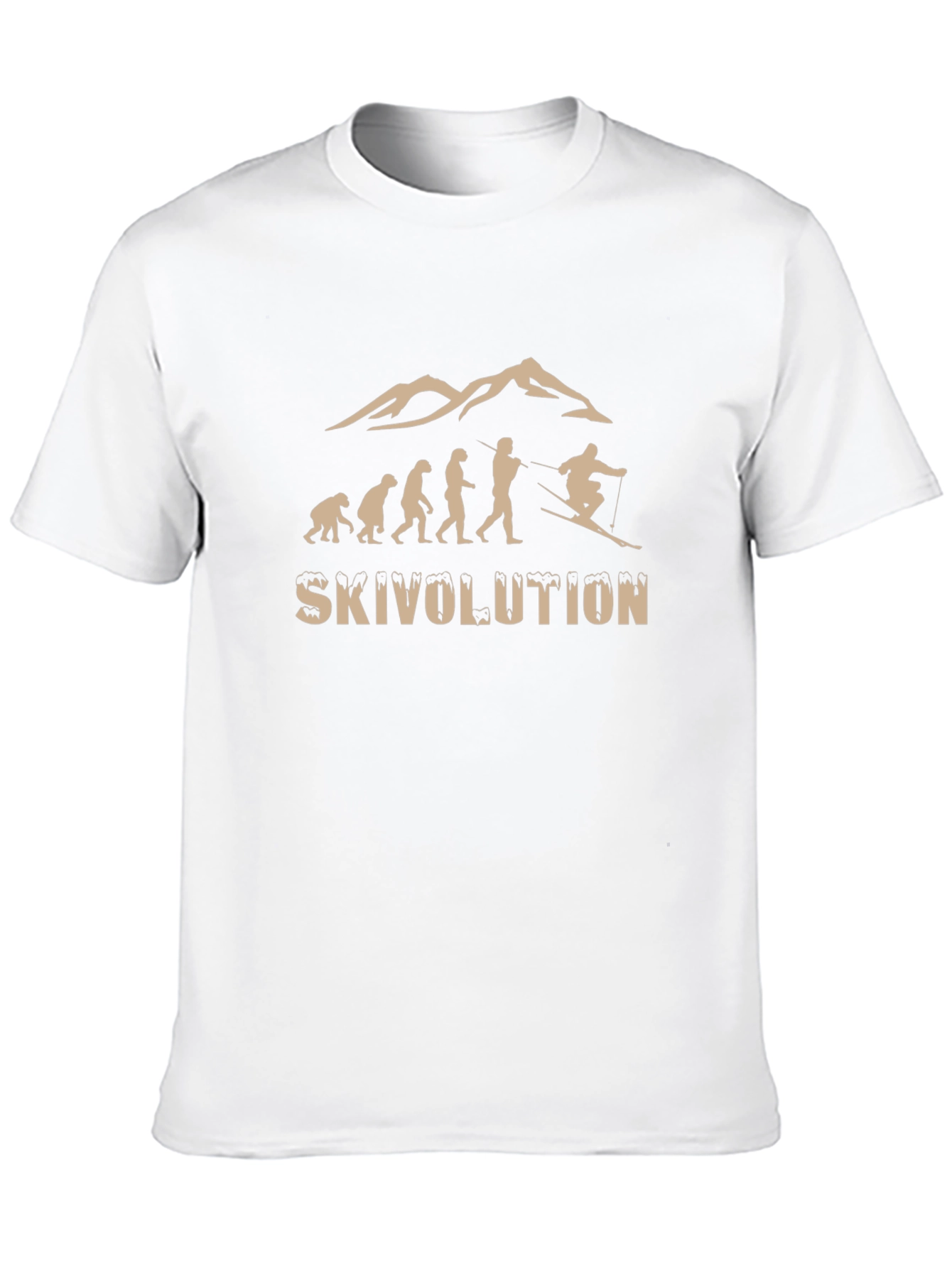 Skivolution Tee - Ski Evolution Graphic T-Shirt