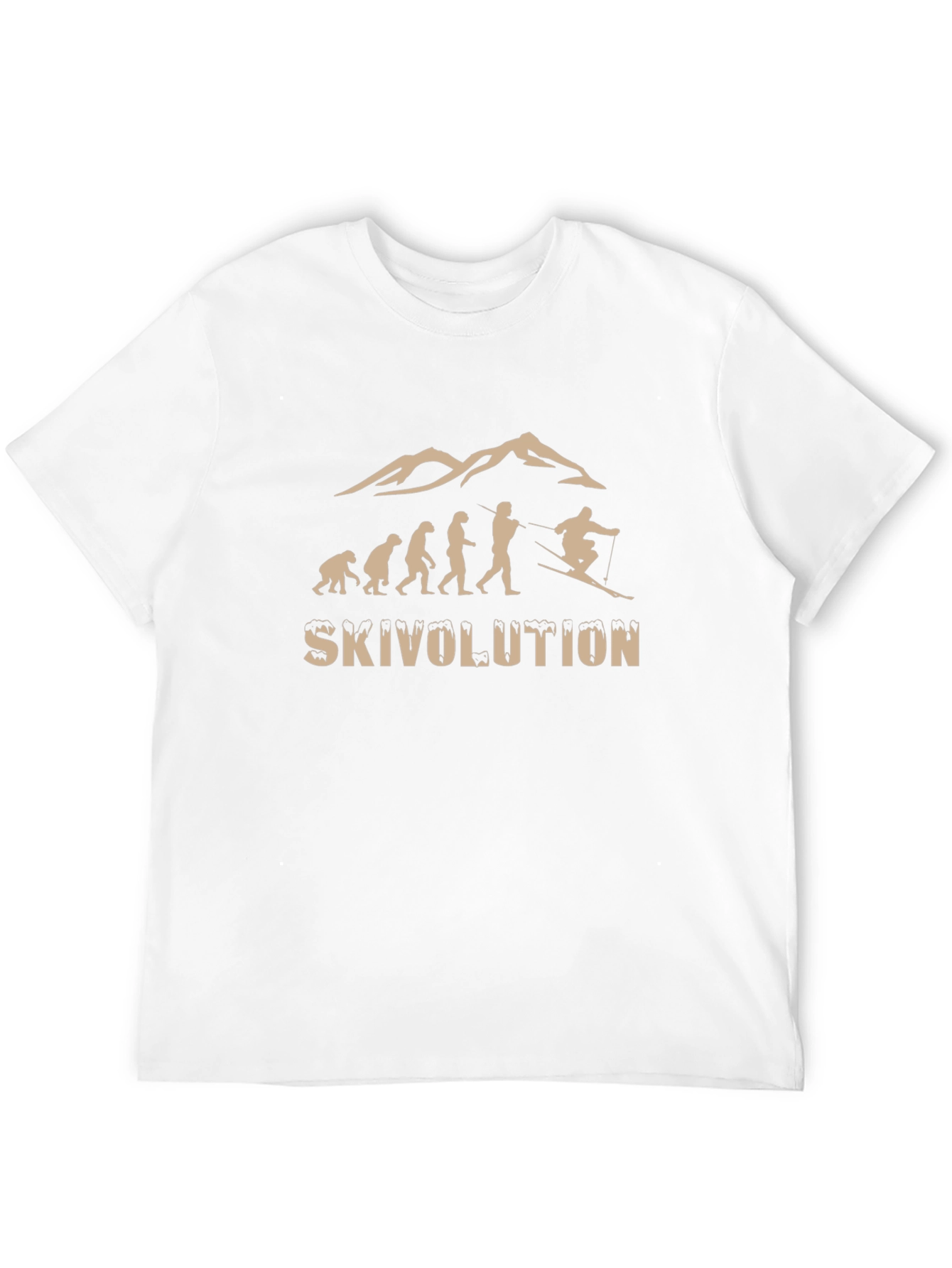 Skivolution Tee - Ski Evolution Graphic T-Shirt