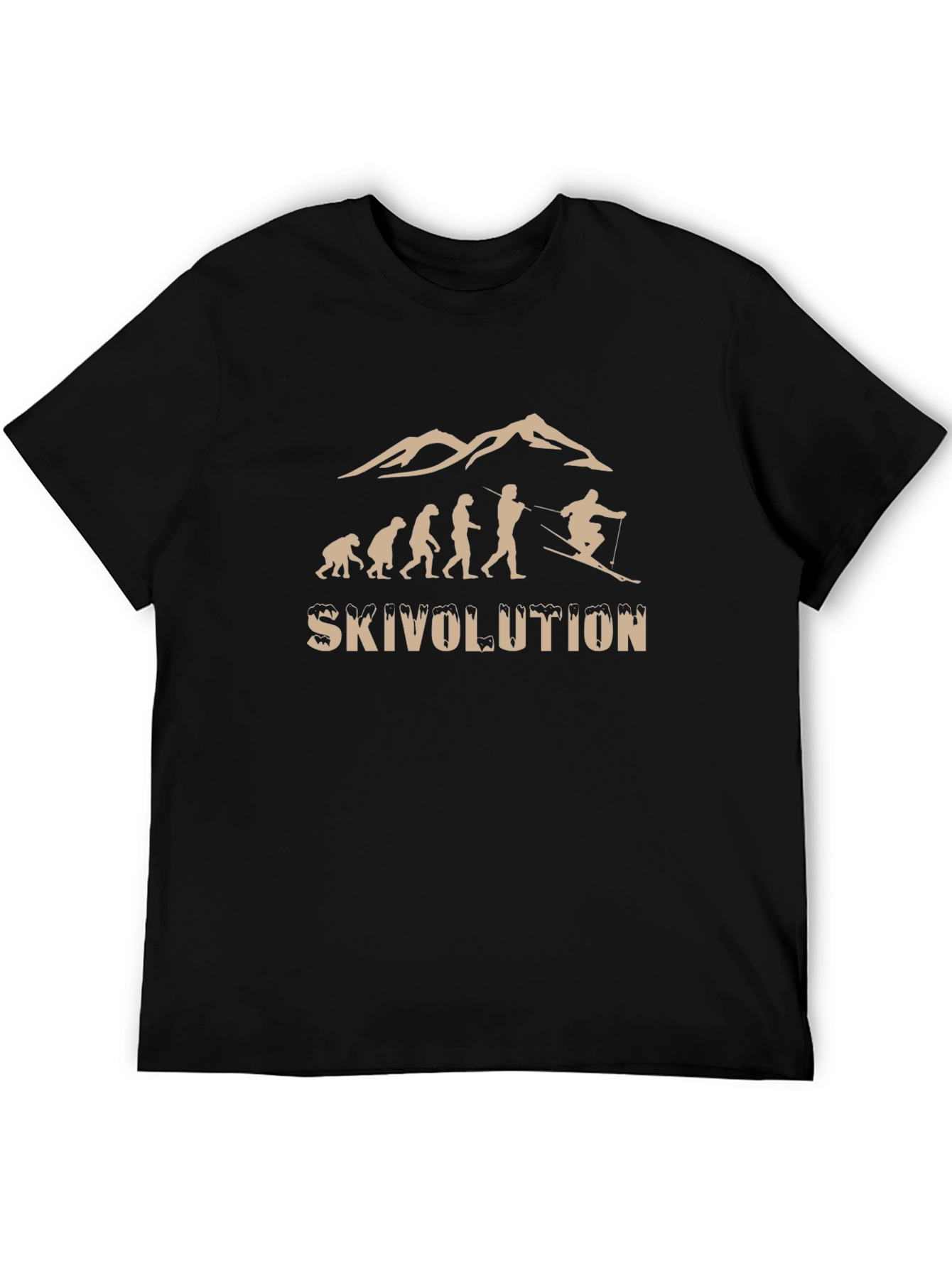 Skivolution Tee - Ski Evolution Graphic T-Shirt