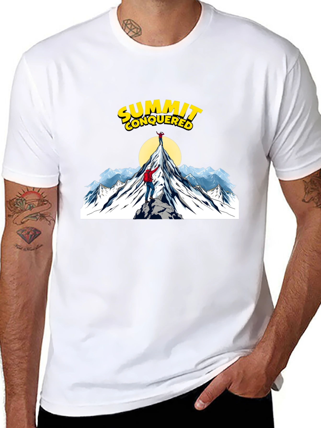 Summit Conquered Graphic T-Shirt