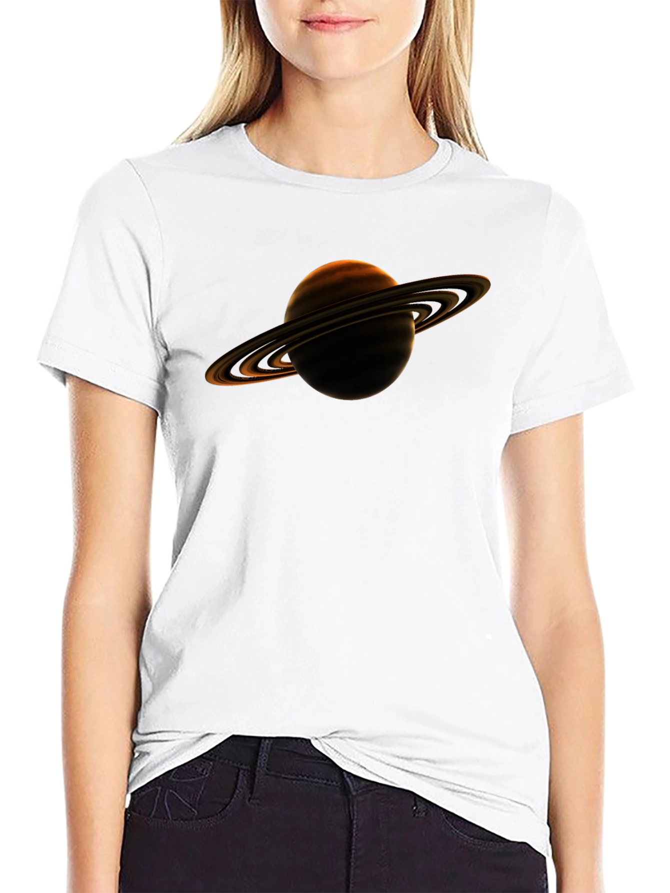 Saturn Graphic T-Shirt - Space Lover Tee