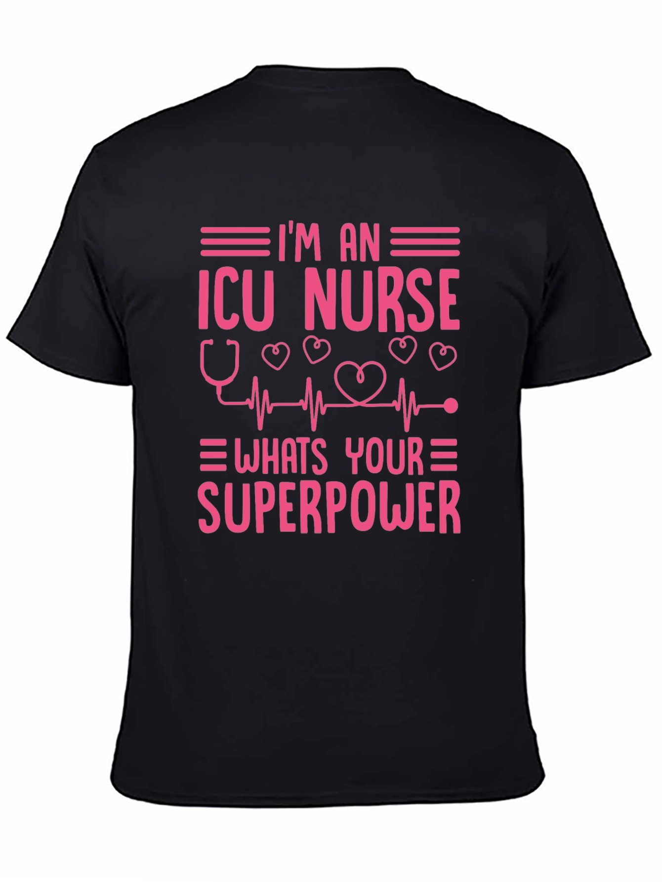 ICU Nurse Superpower Graphic Tee