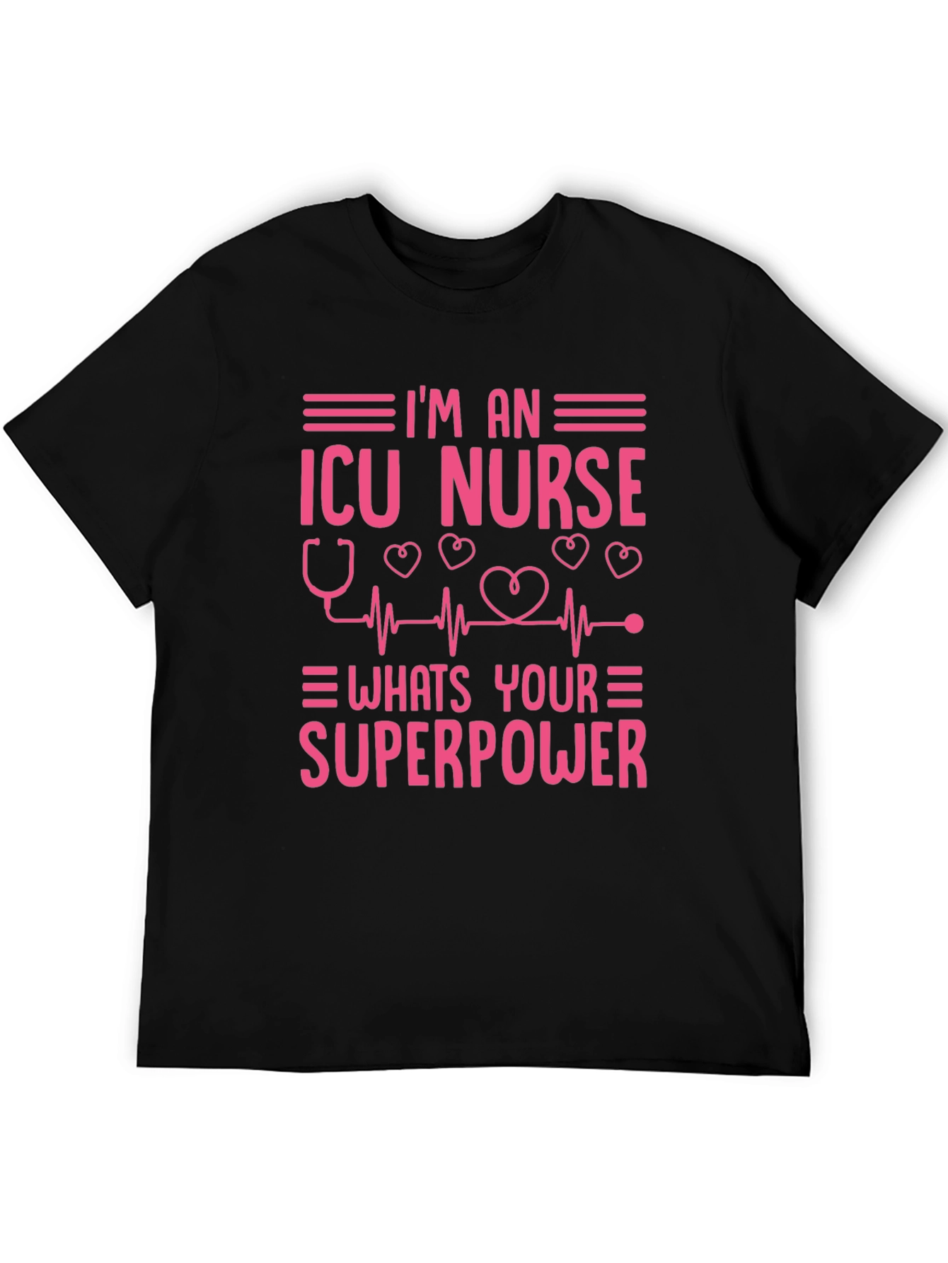 ICU Nurse Superpower Graphic Tee