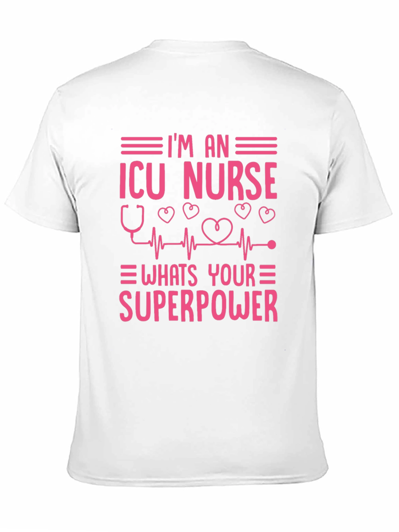 ICU Nurse Superpower Graphic Tee