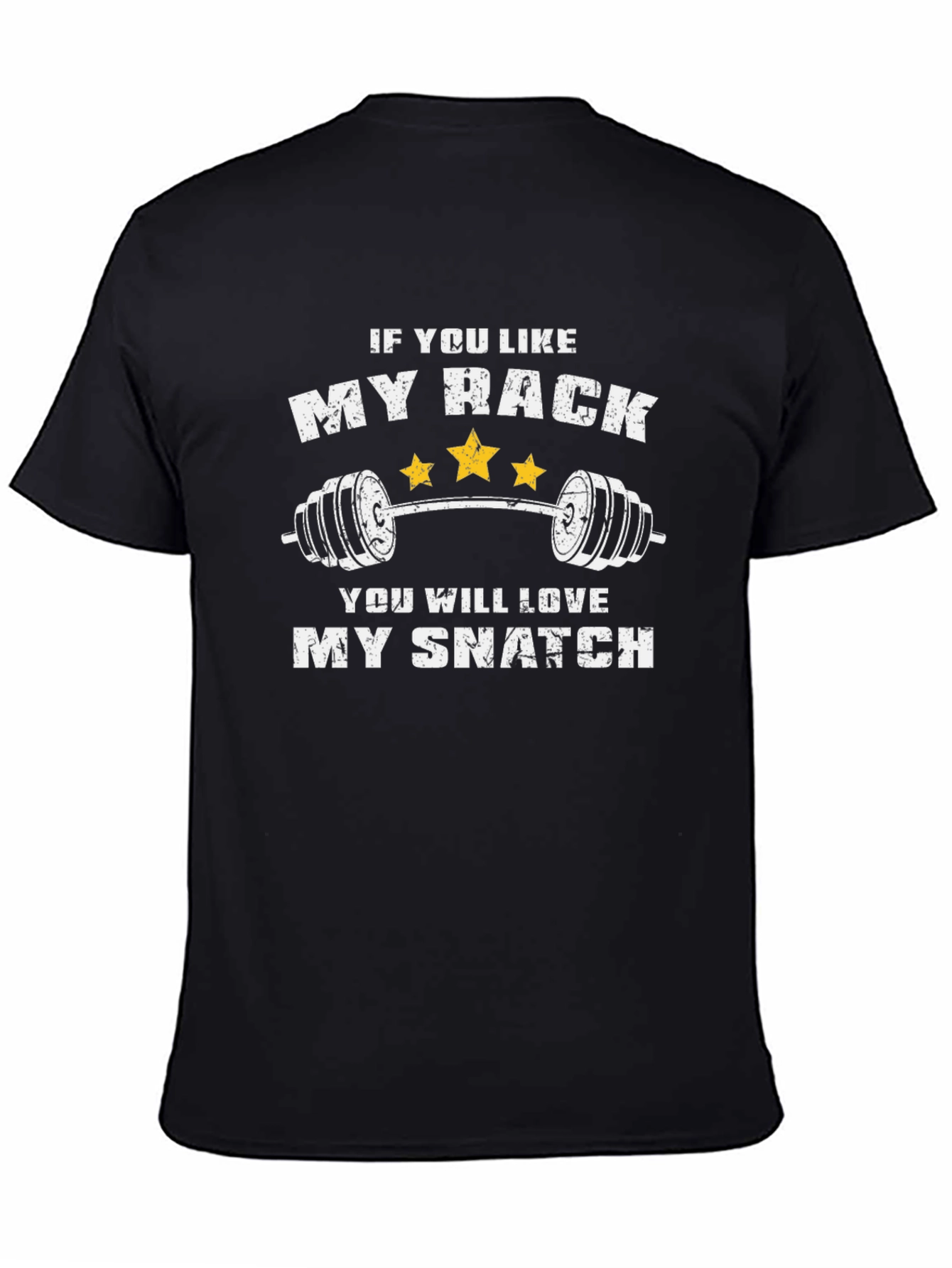 Funny Weightlifting T-Shirt - If You Like My Rack