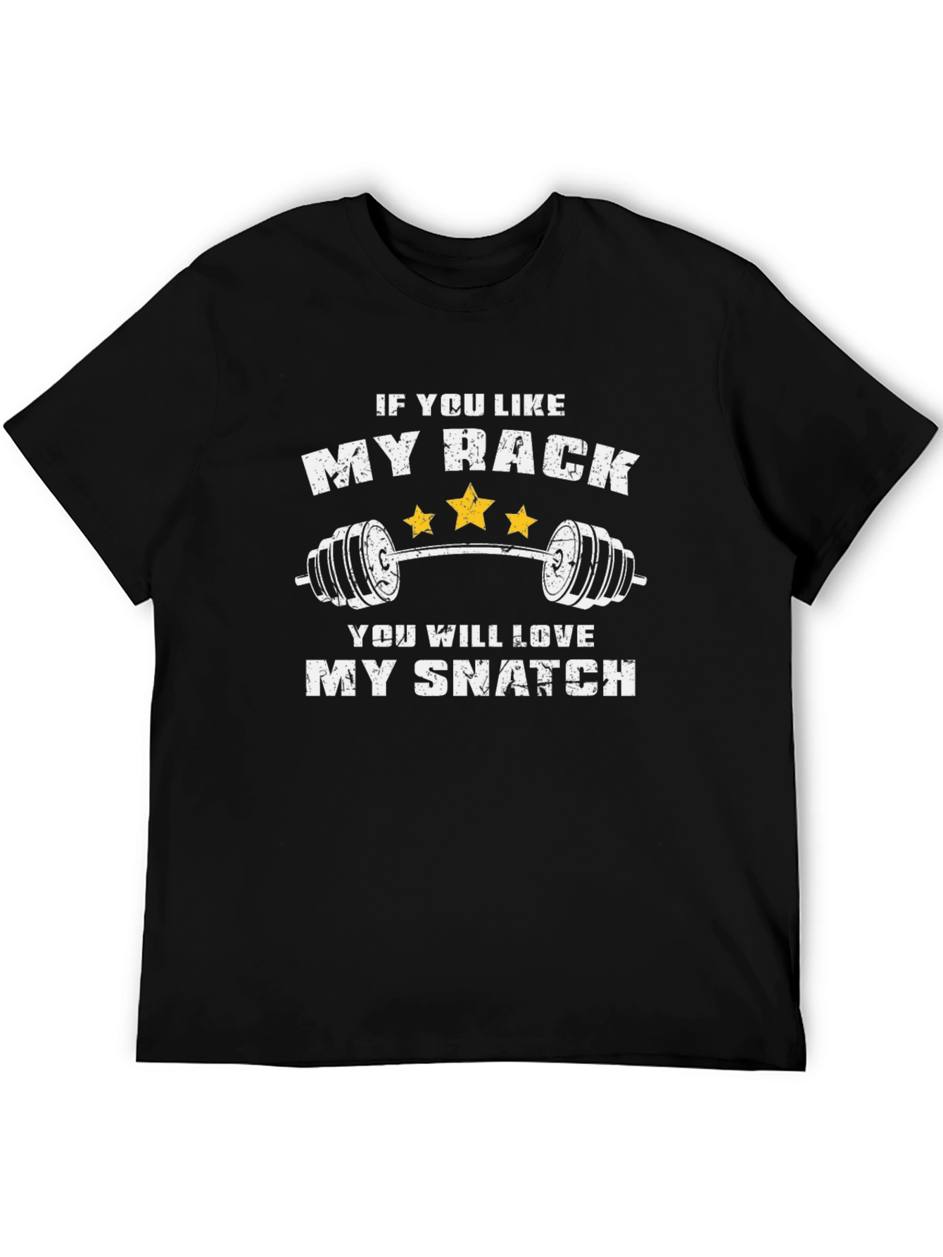 Funny Weightlifting T-Shirt - If You Like My Rack