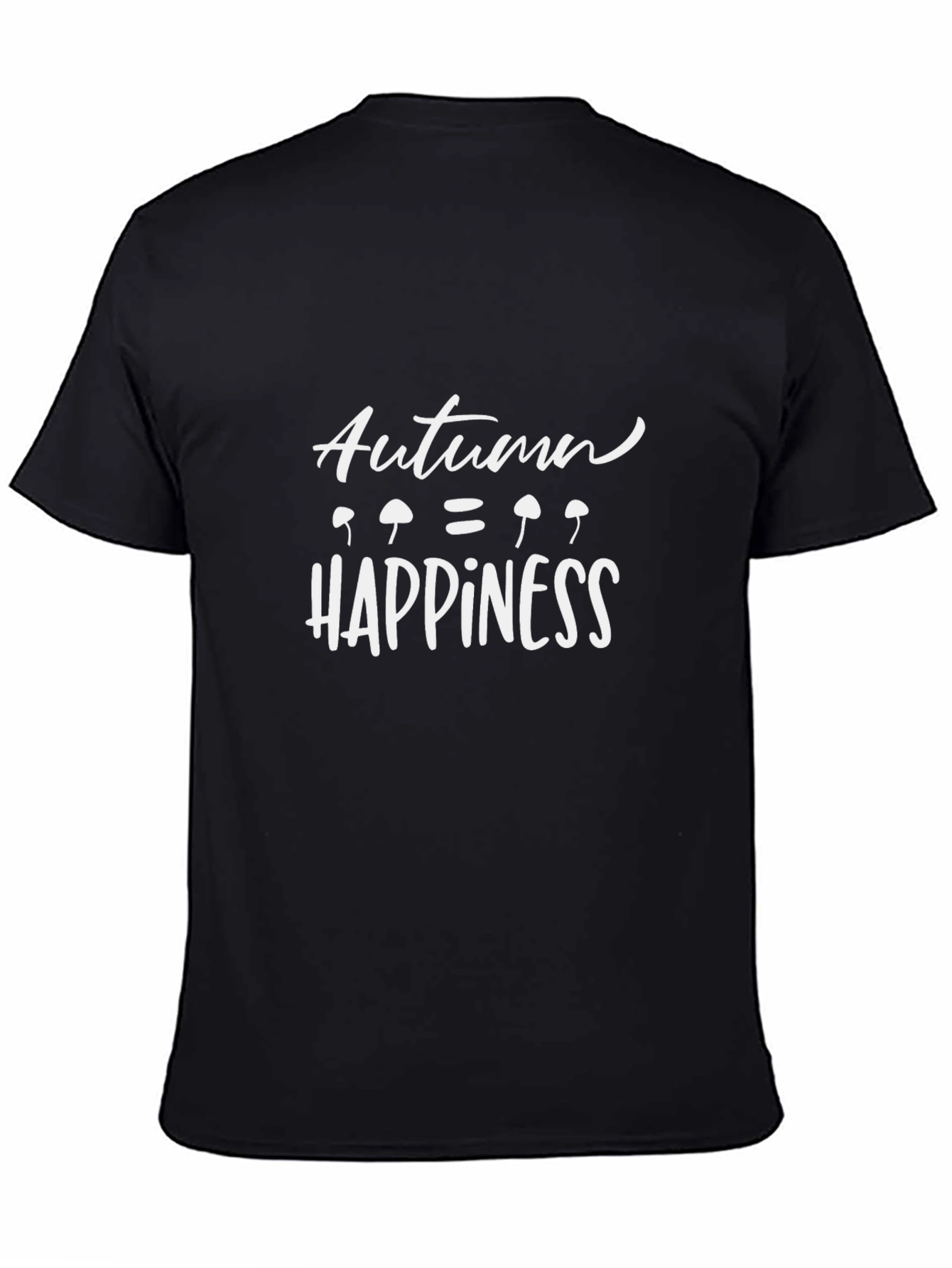 Autumn Happiness Graphic Tee - Soft Cotton Blend Shirt