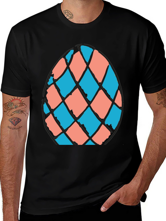 Easter Egg Graphic Tee - Festive Holiday Shirt
