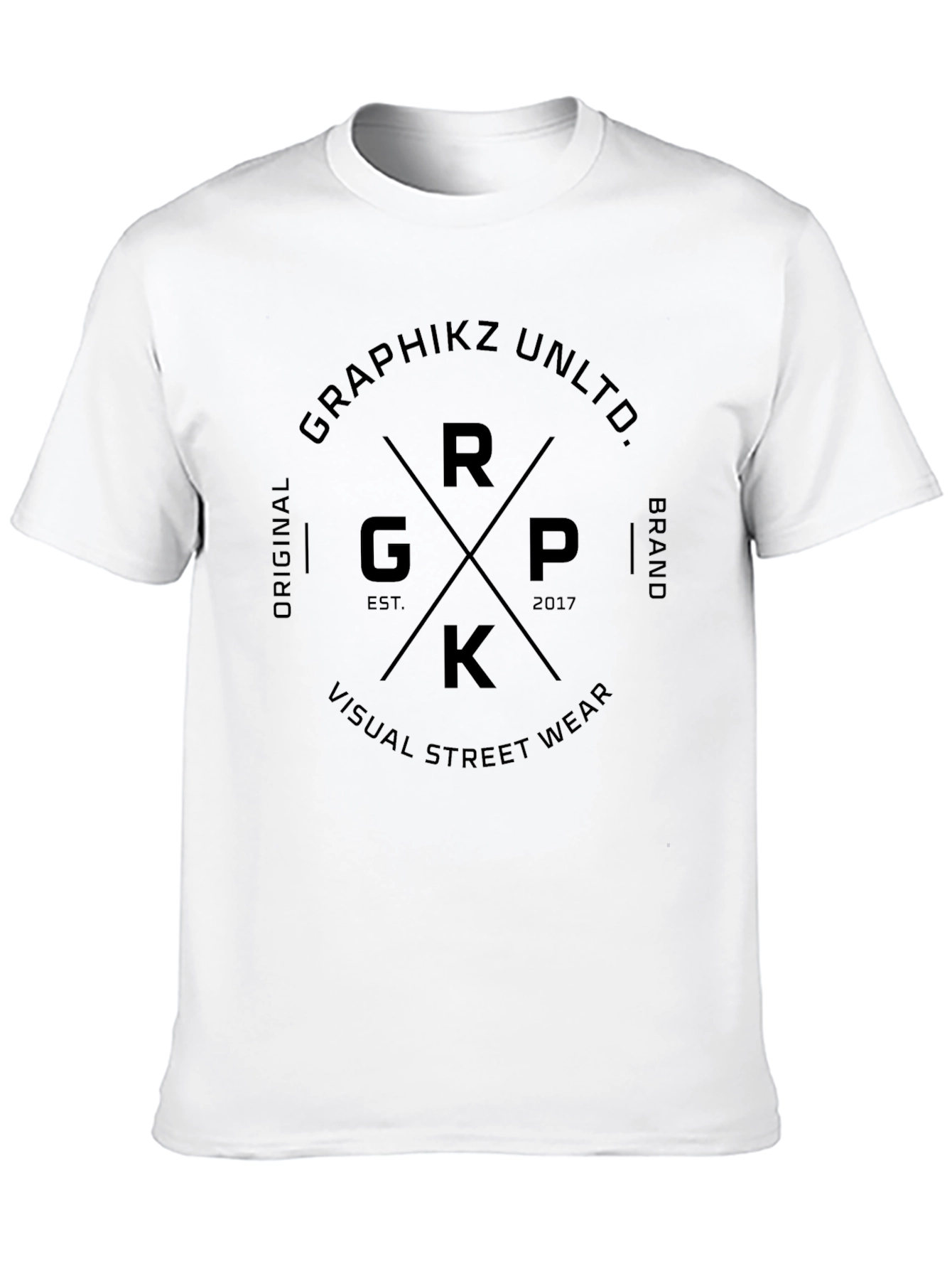 Black Graphic T-Shirt - GRAPHIKZ UNLTD.