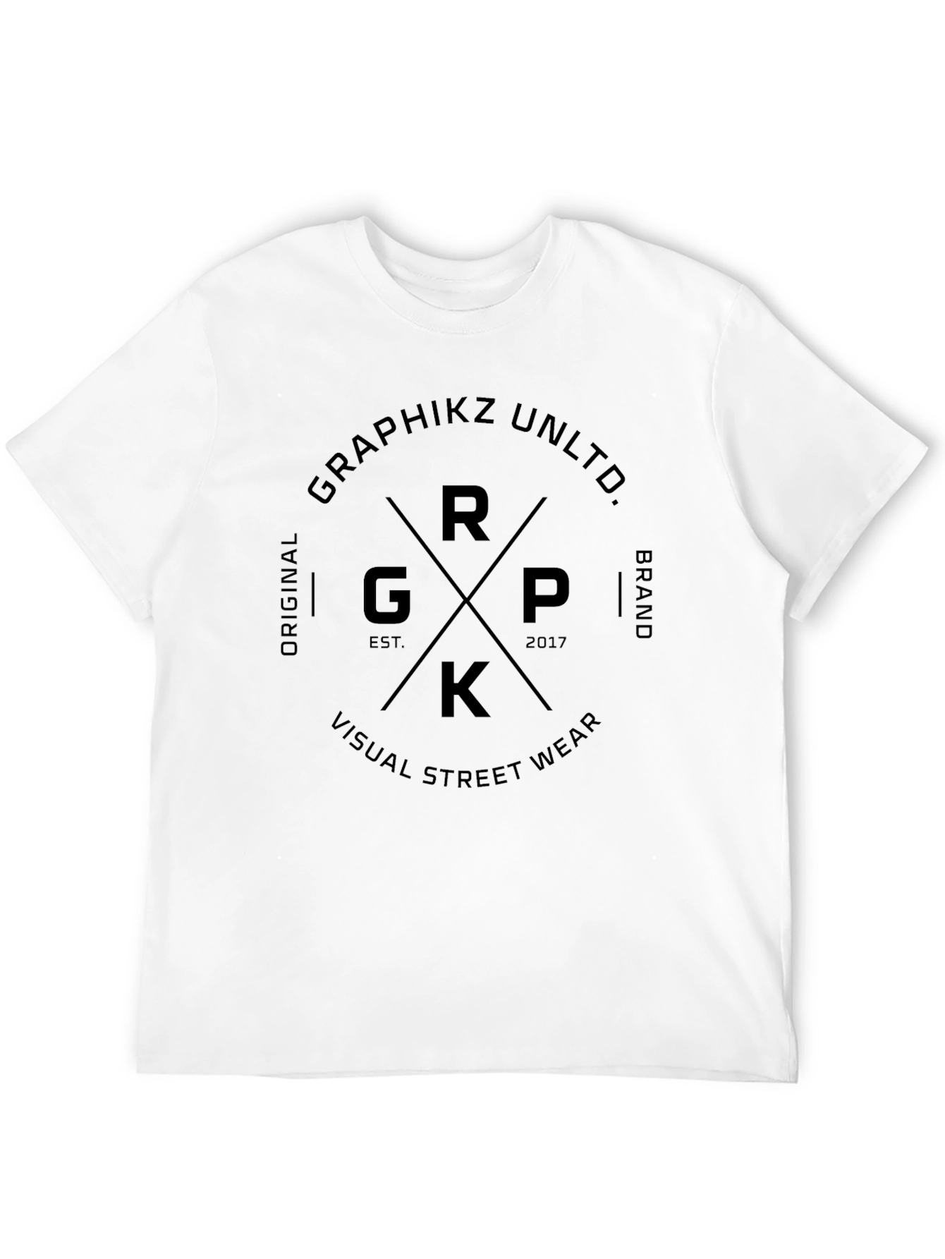 Black Graphic T-Shirt - GRAPHIKZ UNLTD.