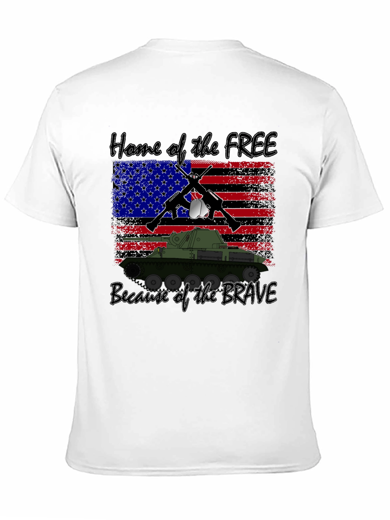 Patriotic Home of the Free T-Shirt