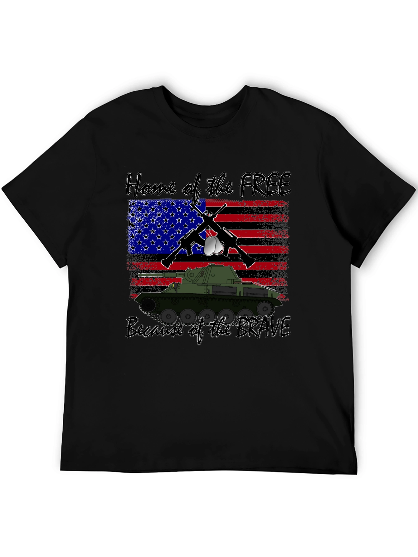 Patriotic Home of the Free T-Shirt