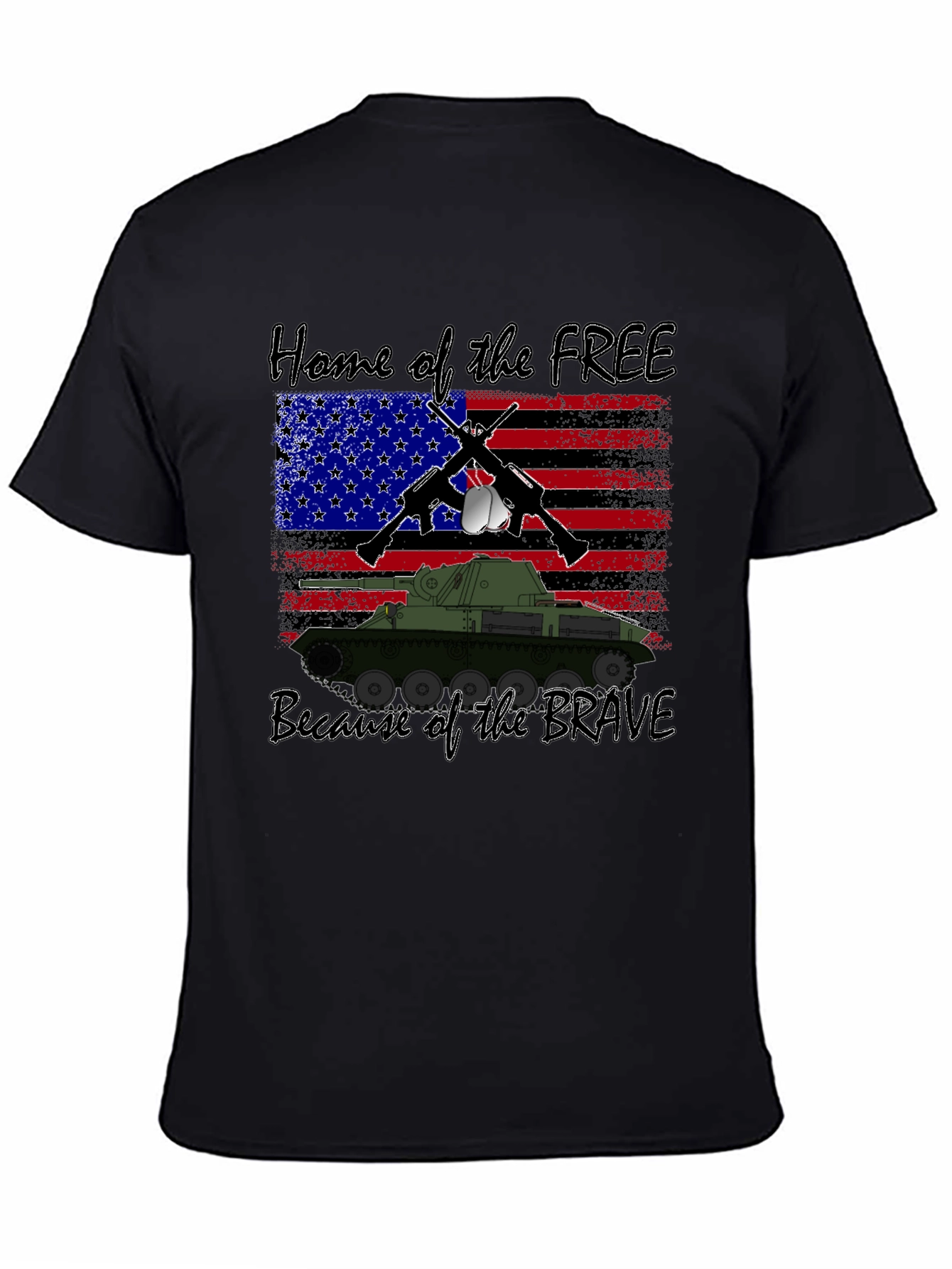 Patriotic Home of the Free T-Shirt
