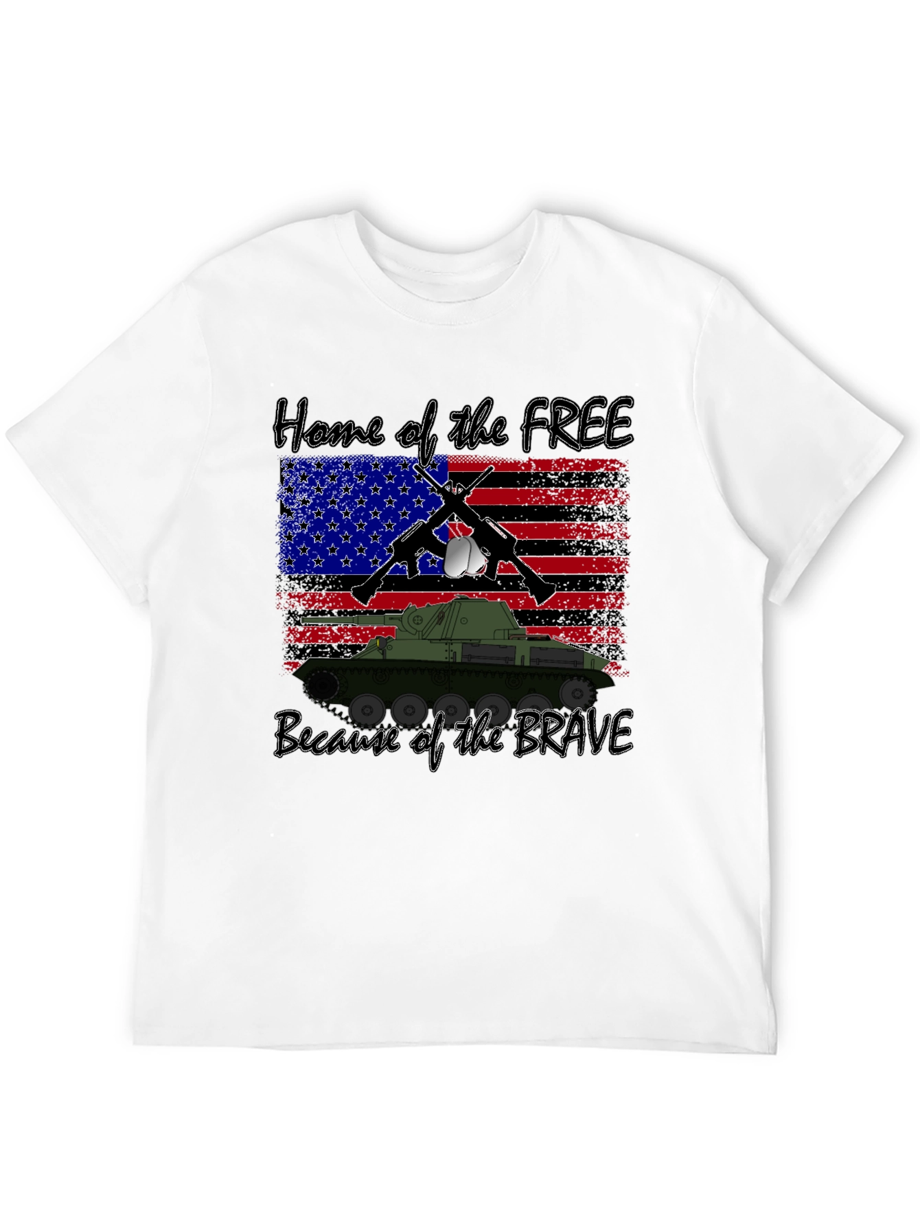 Patriotic Home of the Free T-Shirt