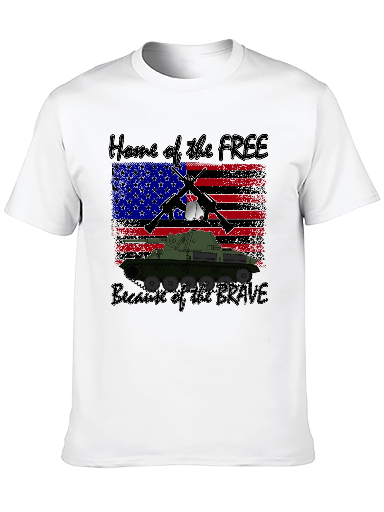 Patriotic Home of the Free T-Shirt