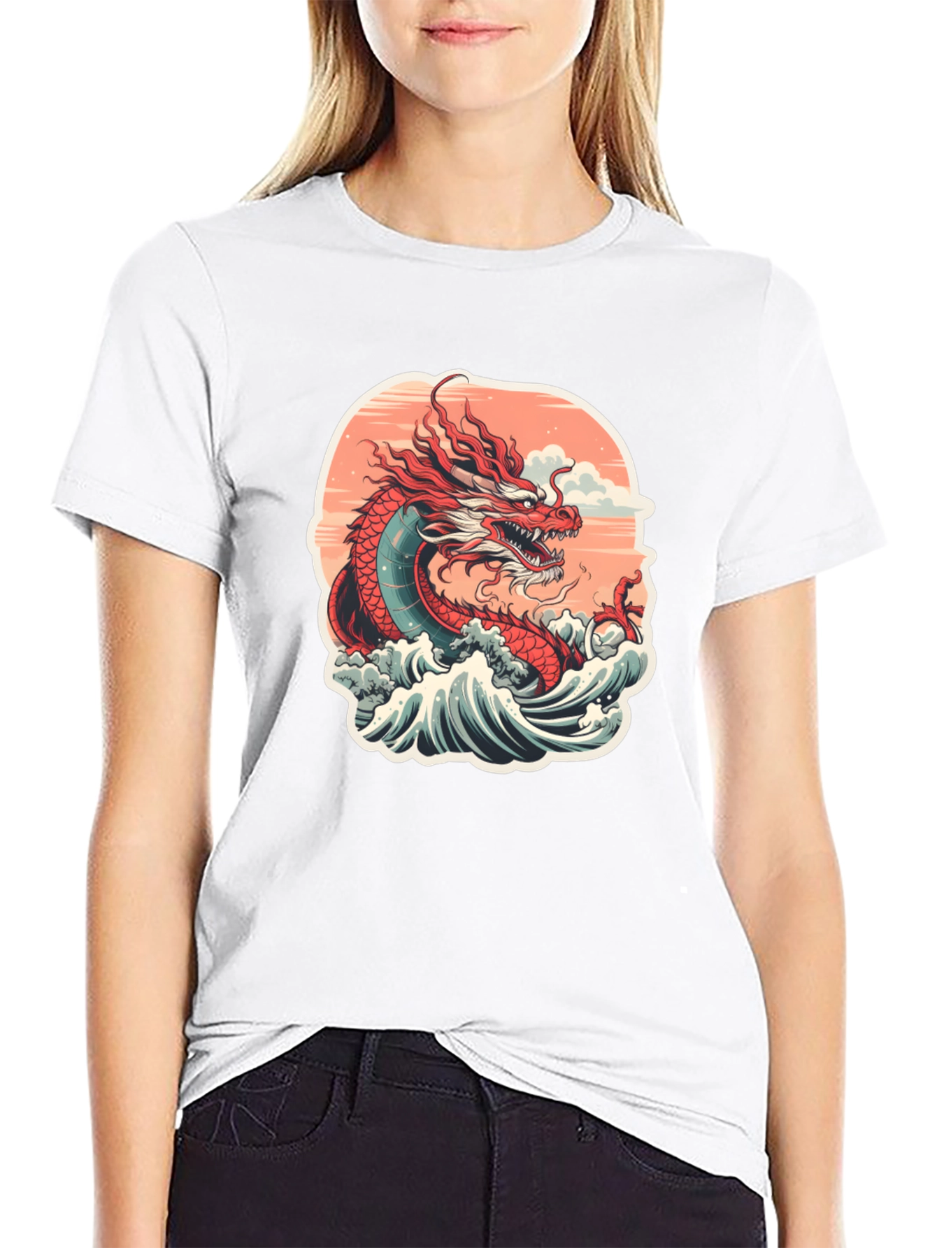 Dragon Wave Graphic Tee