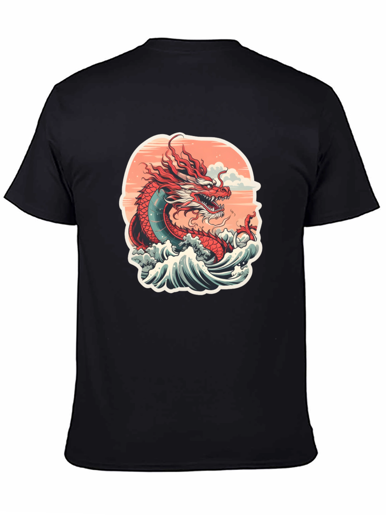 Dragon Wave Graphic Tee