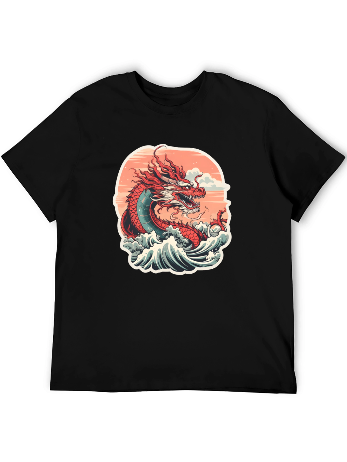 Dragon Wave Graphic Tee