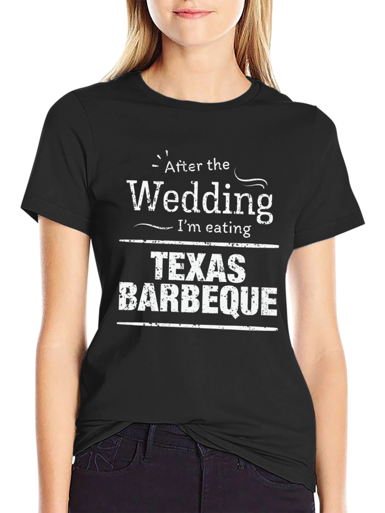 After the Wedding Texas Barbeque Graphic T-Shirt