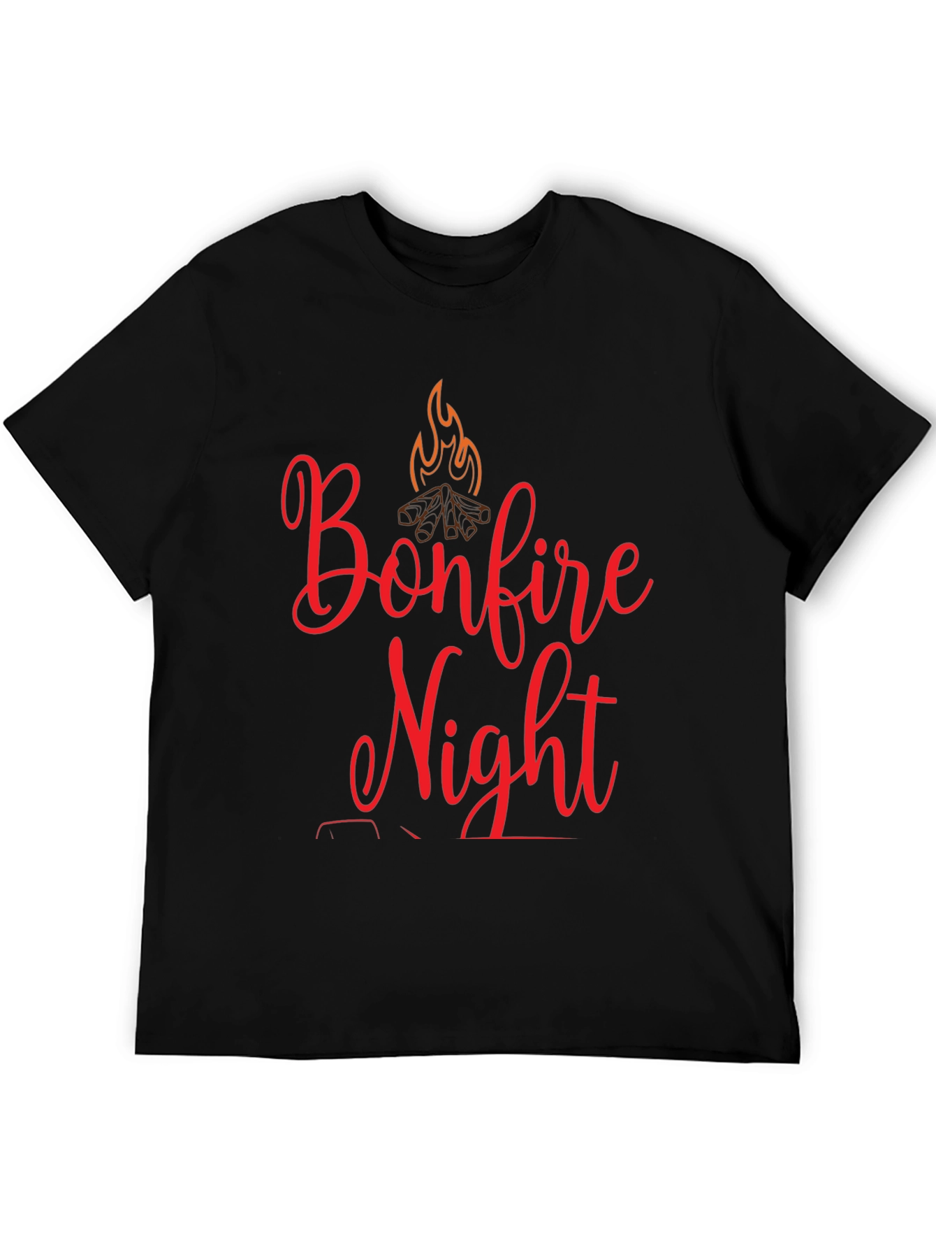 Bonfire Night Graphic Tee - Cozy Fall Vibes