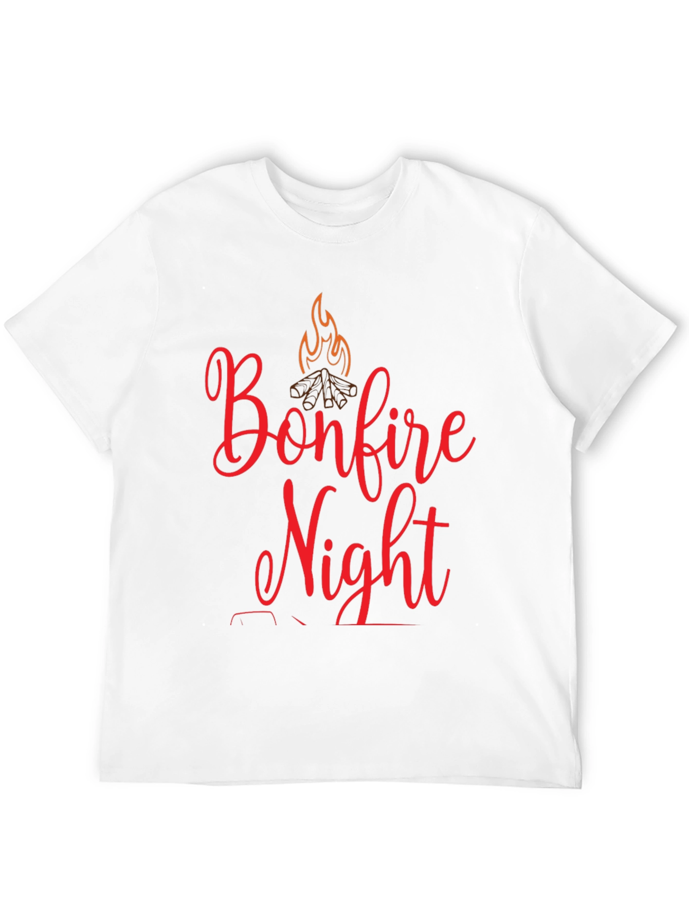Bonfire Night Graphic Tee - Cozy Fall Vibes