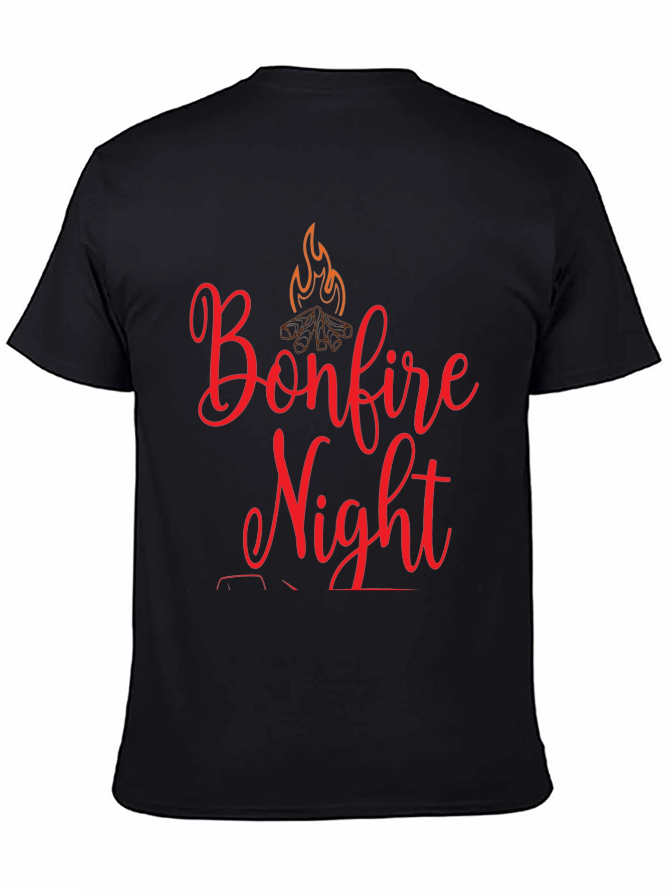 Bonfire Night Graphic Tee - Cozy Fall Vibes