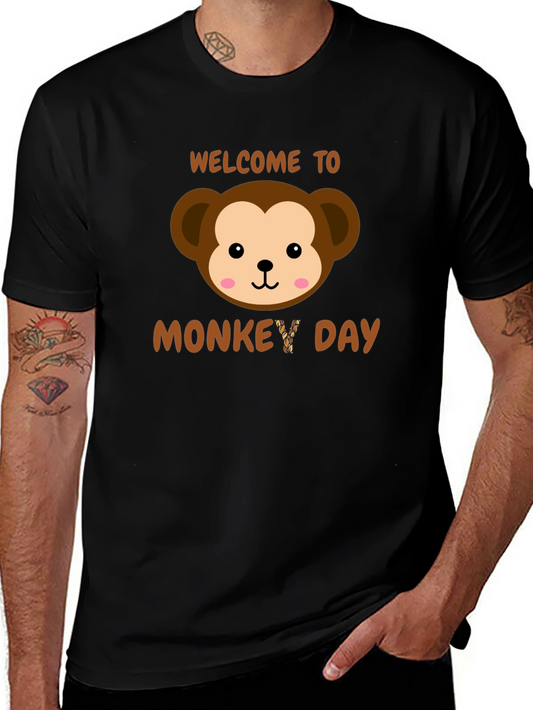 Welcome to Monkey Day T-Shirt