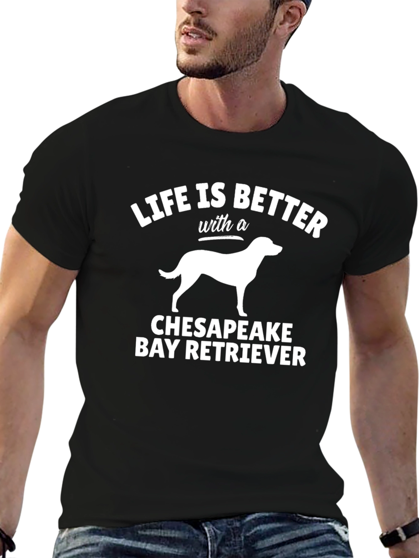Life is Better With a Chesapeake Bay Retriever T-Shirt